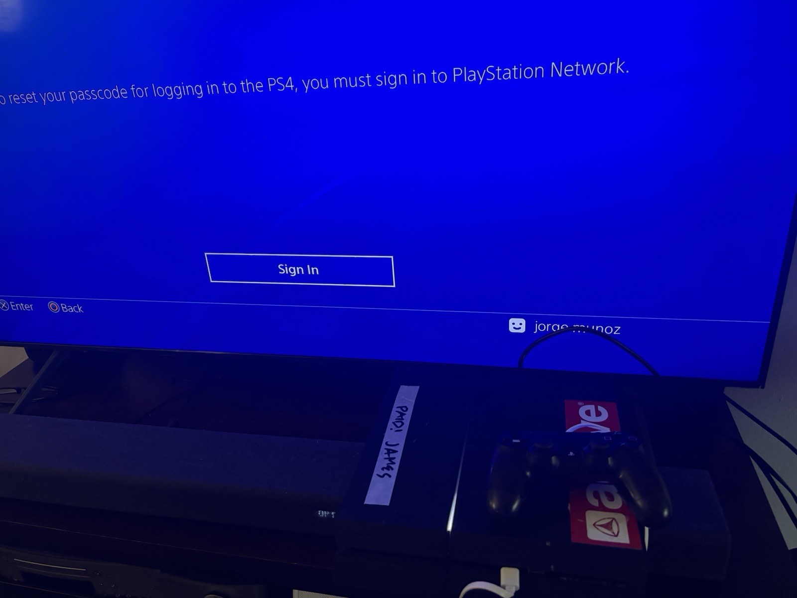 Sony PlayStation4 Console Only- 500 GB (CUH1215A) – Tested- READ Description!