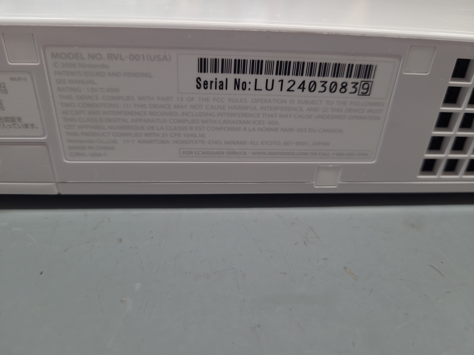 Nintendo Wii RVL-001 512 MB Home Console Bundle Tested Working