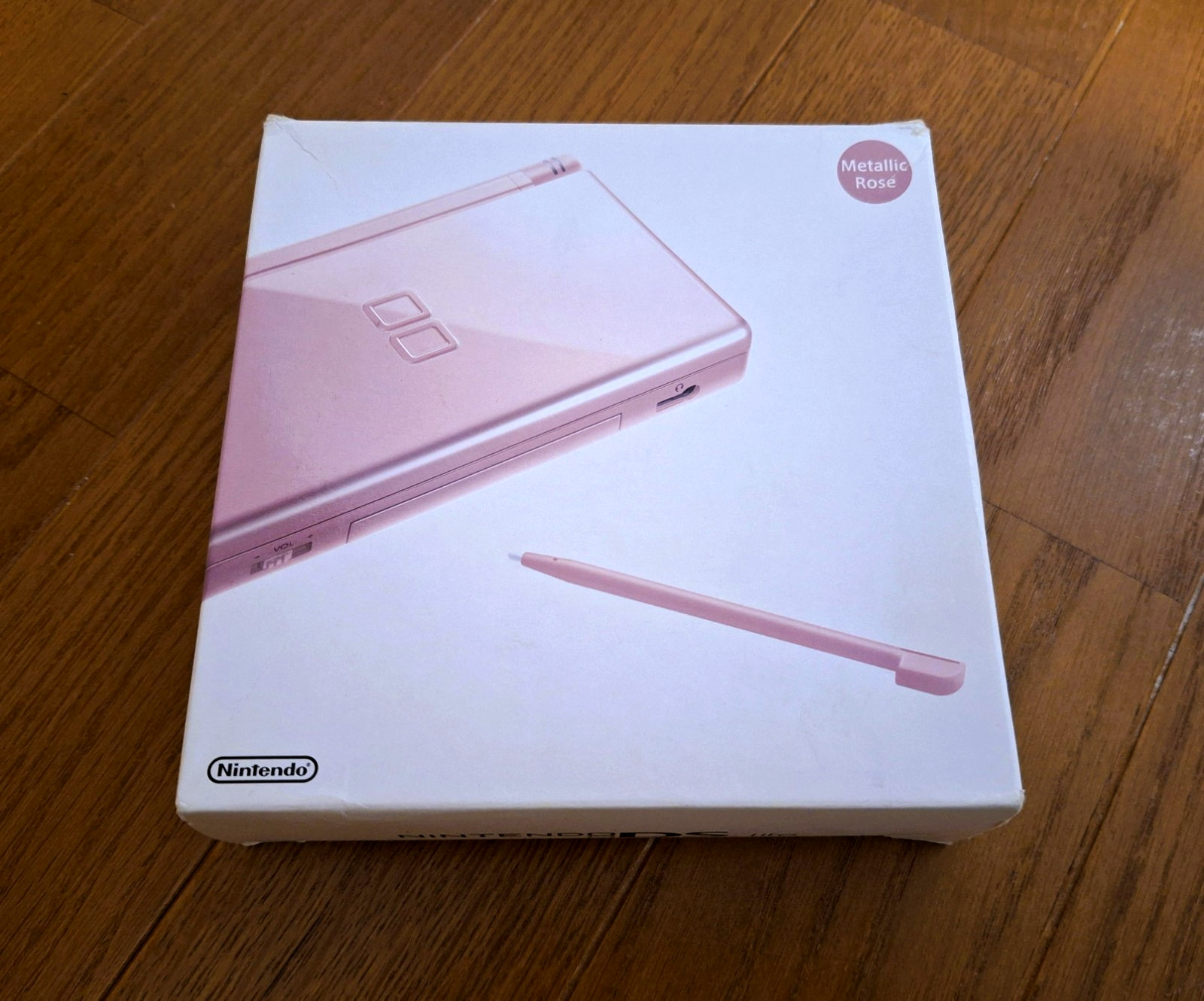 NEW DS Lite Metallic Rose Limited Nintendo Japan Console *RARE COLLECTORS ITEM*