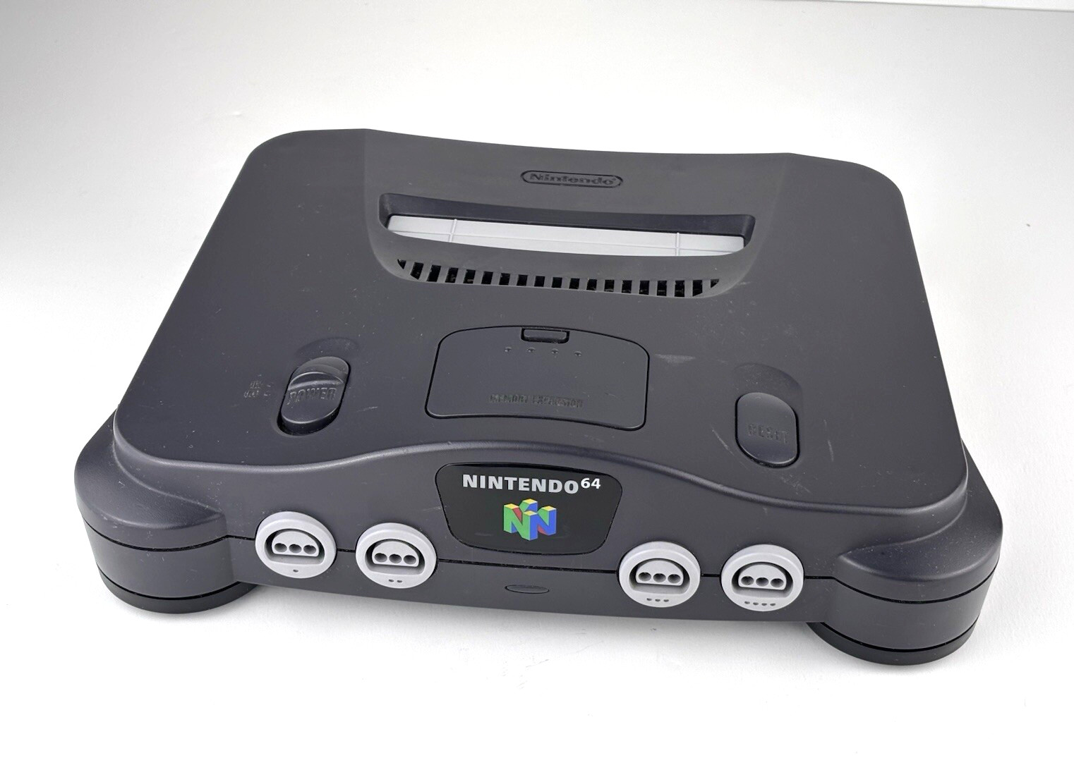 Nintendo 64 Home Console (Black) with Power Cable & AV – Tested