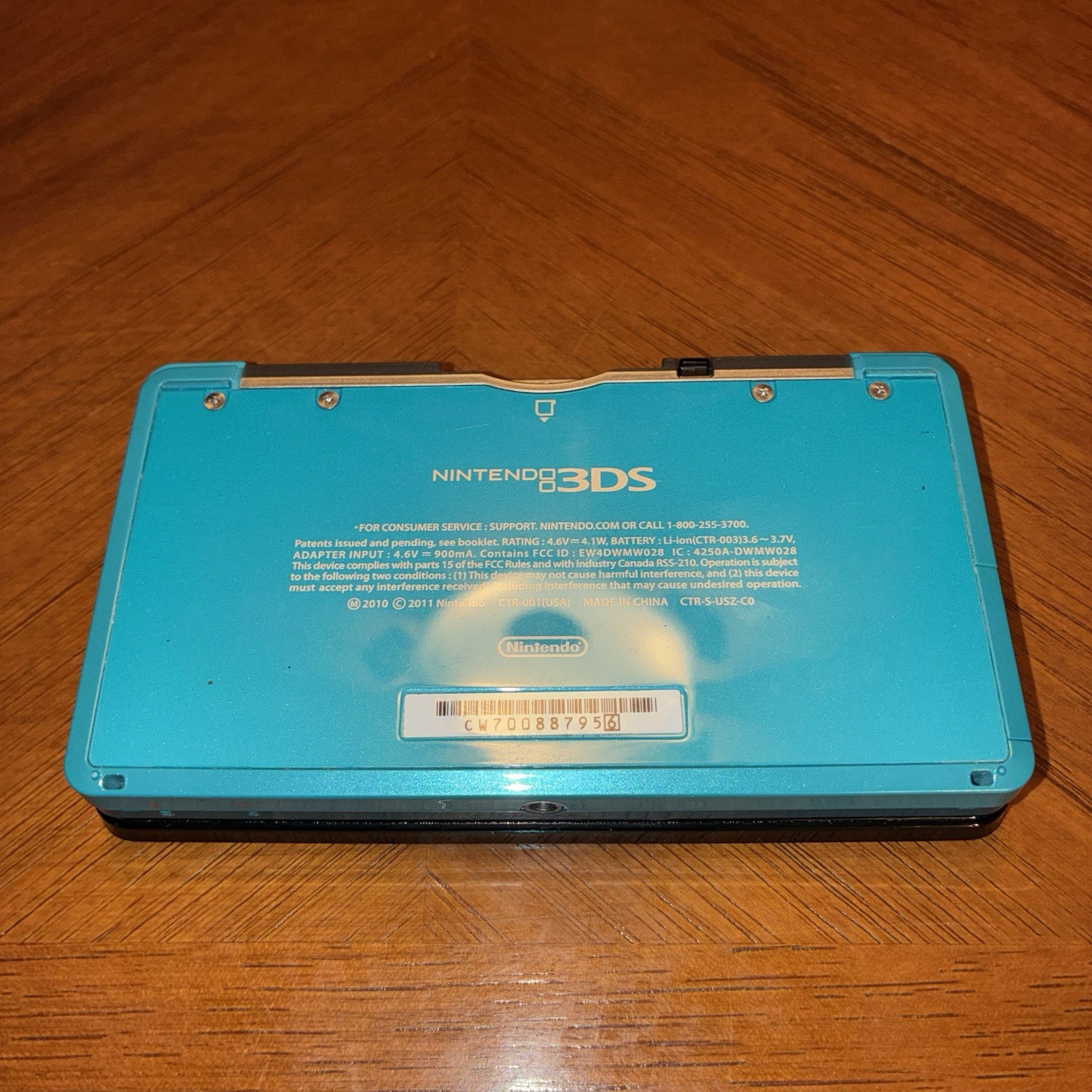 Nintendo 3DS Handheld System – Aqua Blue