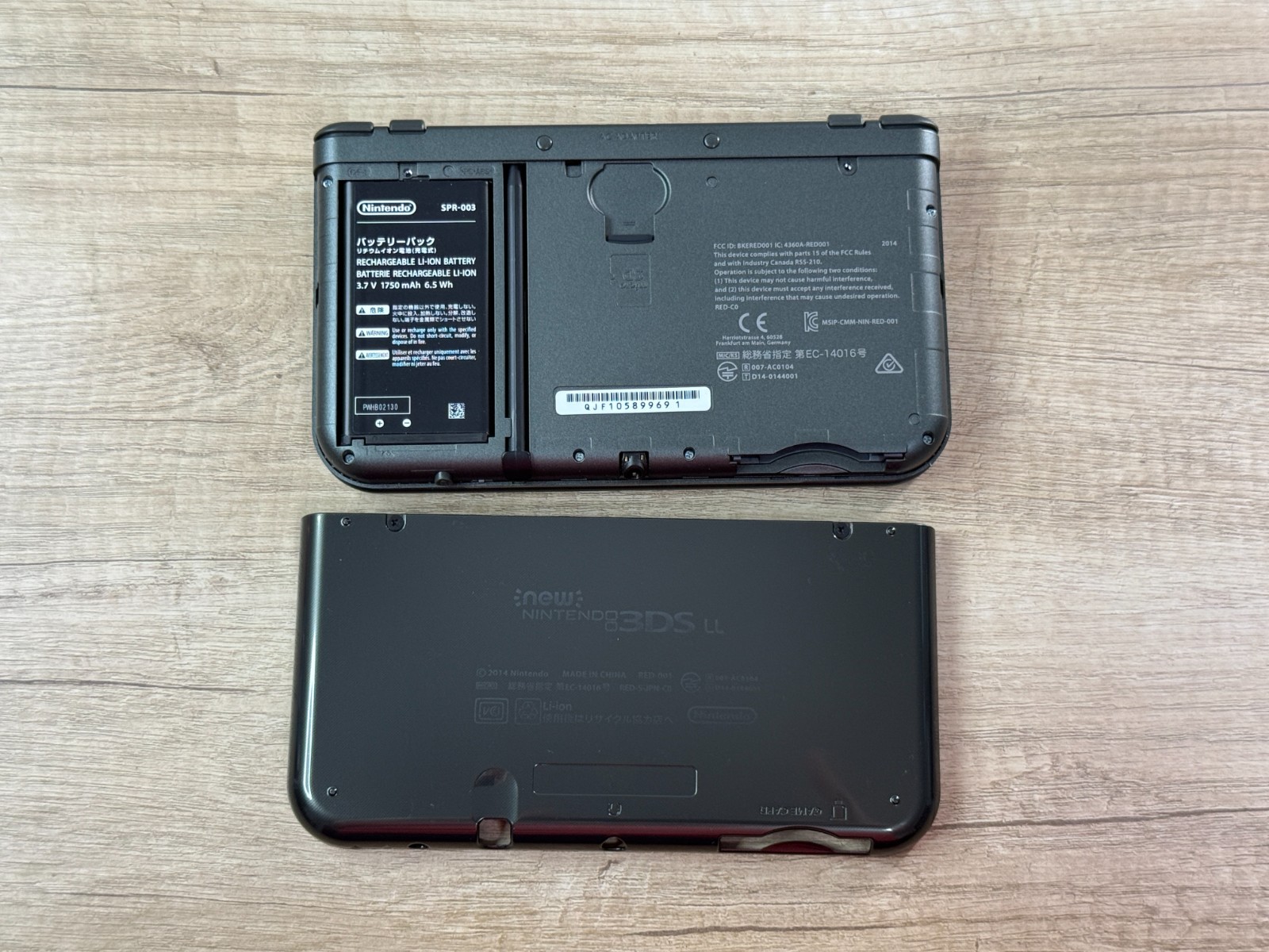 RANK B+IPS Nintendo New 3DS XL Metallic Black Console IPS Top Tested Japan D3477