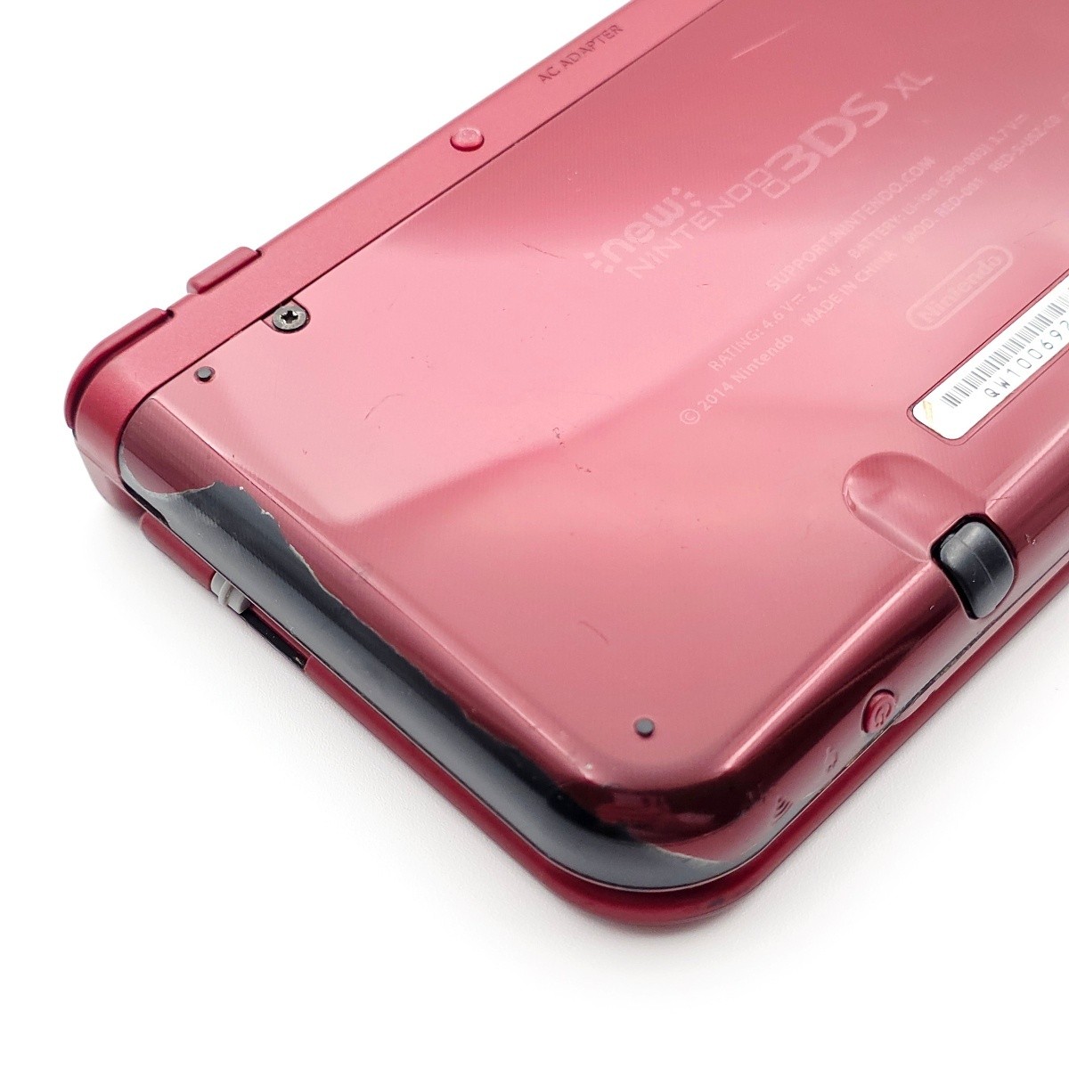 Nintendo New Nintendo 3DS XL Metallic Red CTR-001 Handheld System TOP IPS