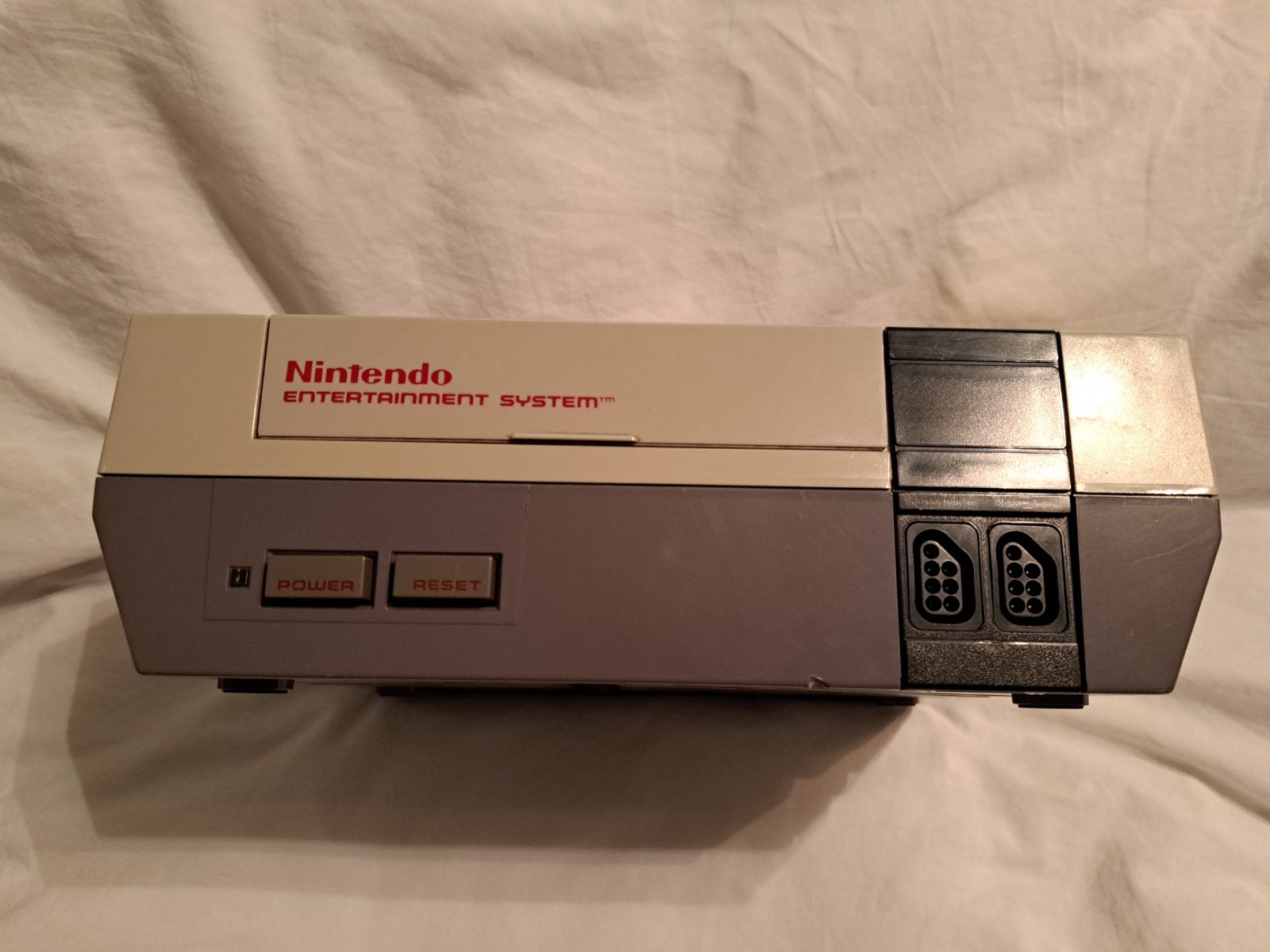 ORIGINAL NINTENDO NES CONSOLE BUNDLE CORDS CONTROLLER **UNTESTED AS-IS**