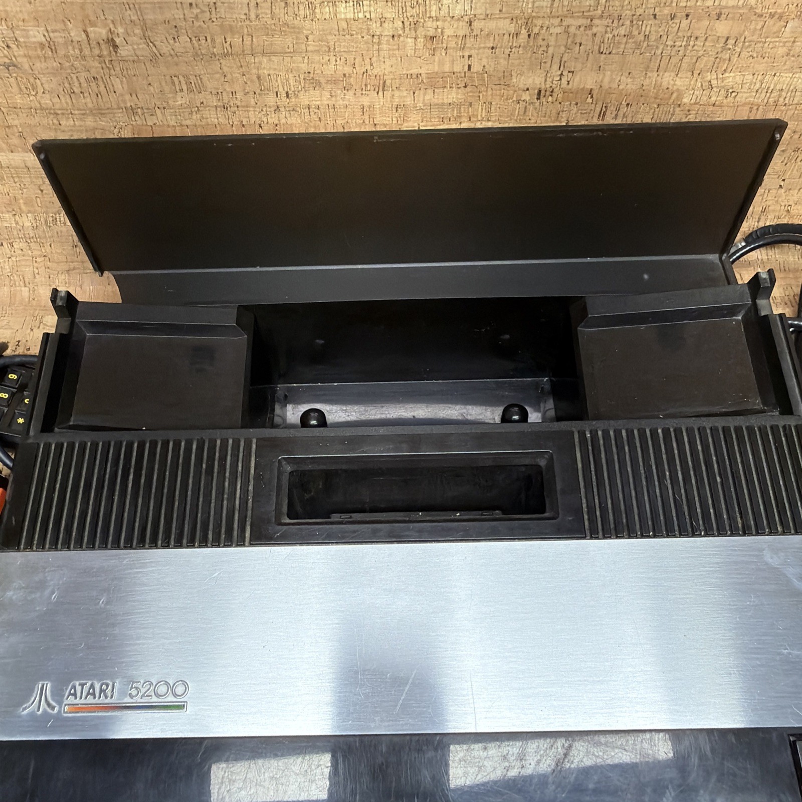 Atari 5200 4 Port Console w/Cords & 3 Controllers & Switch Box Tested