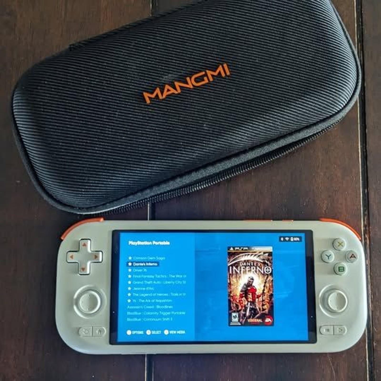 Mangmi Air X – Retro Handheld – 5.5″ FHD IPS Touchscreen – Orange