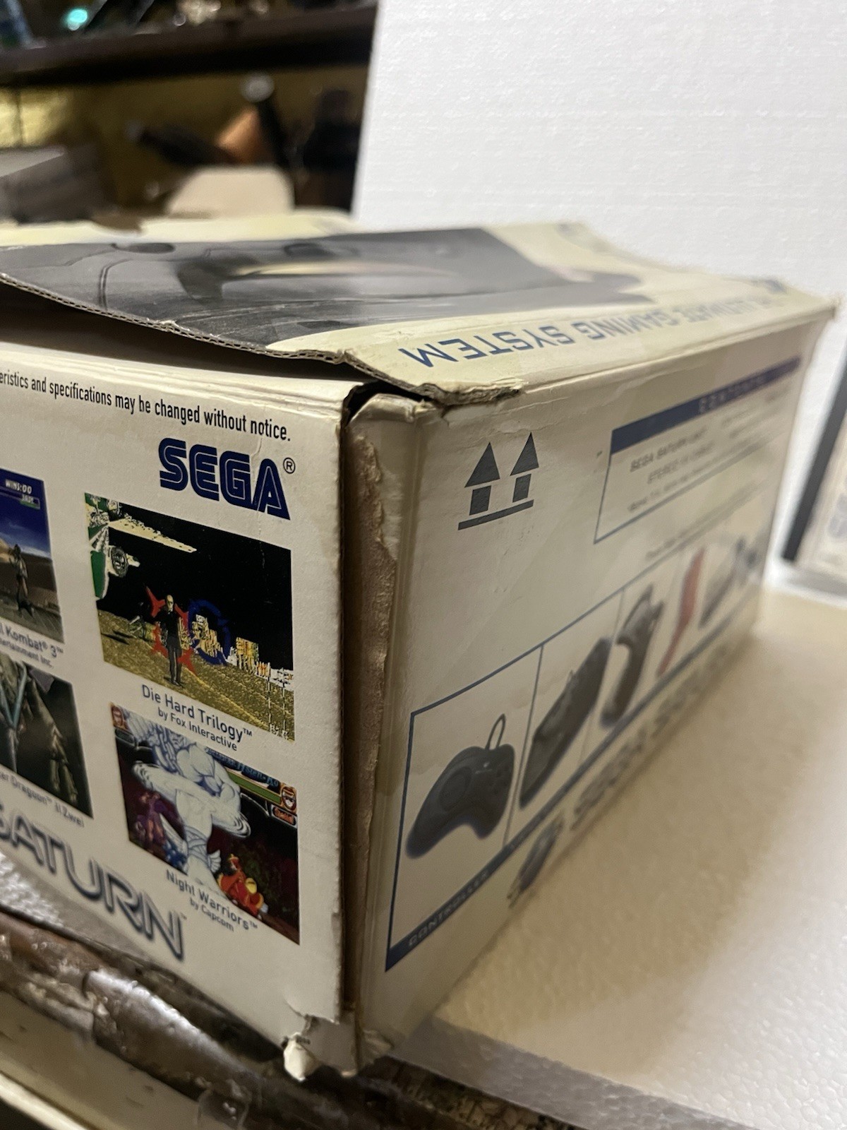 sega saturn mk-80000a lot games Controllers Original box Manual & Papers Working