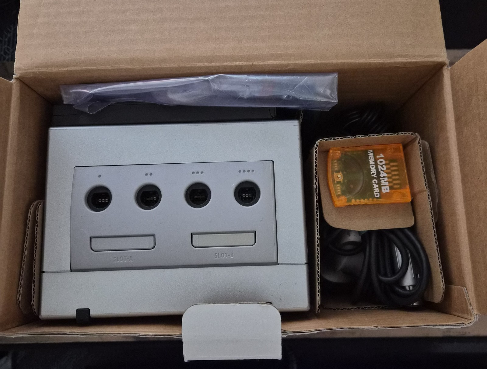 Platinum Gamecube & Gameboy Player Bundle w/Extras