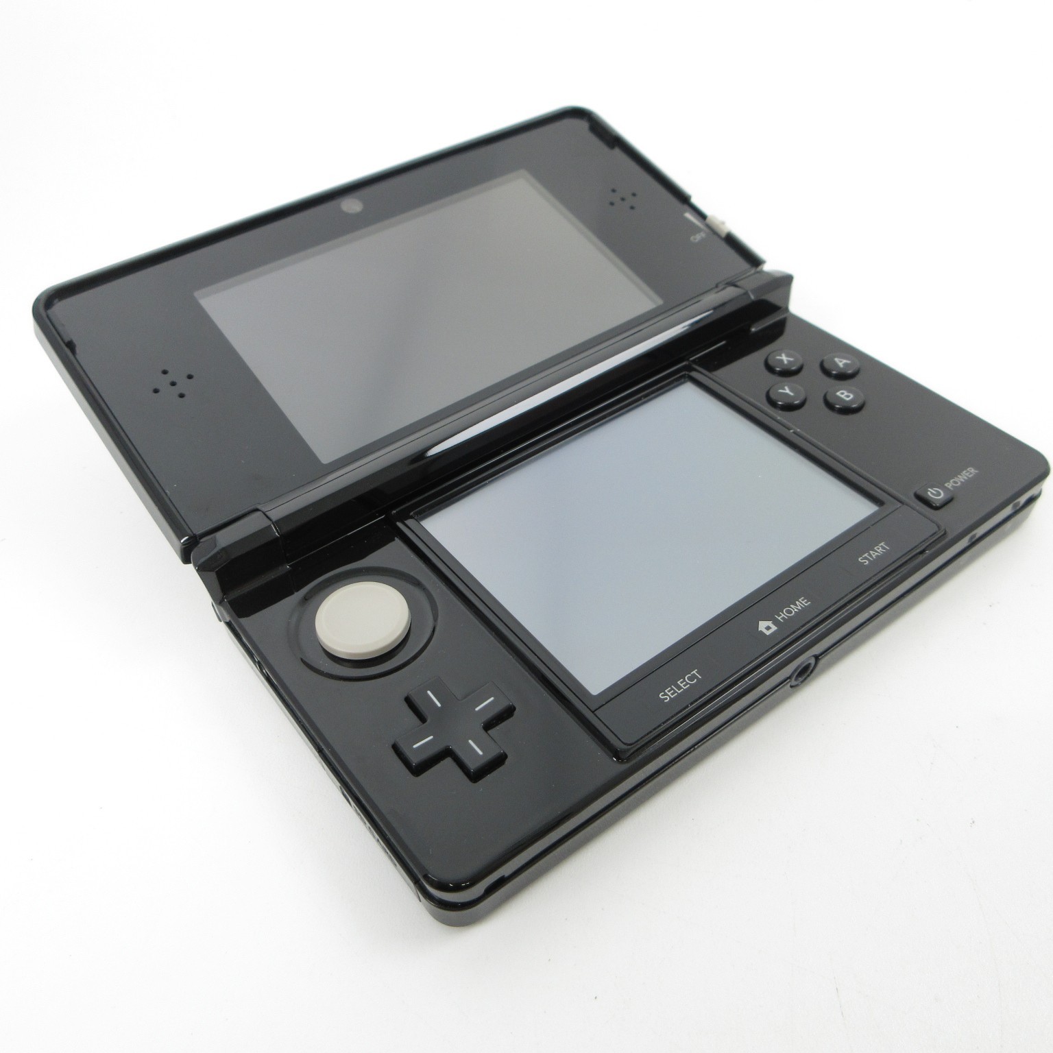 【Near Mint】Nintendo 3DS Clear Black Console Japanese Edition #RET08/0602/06