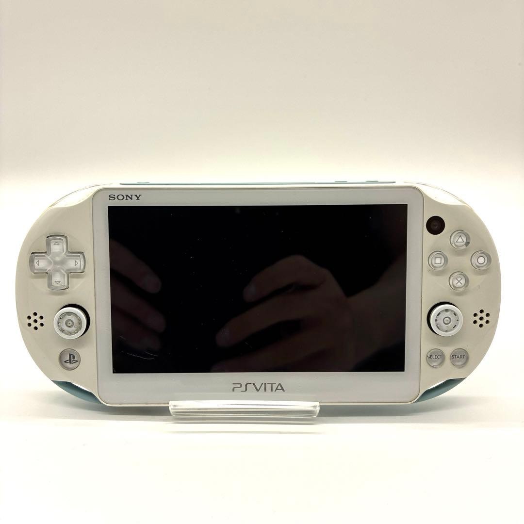 Sony PS Vita PCH-2000 Light Blue White Console Tested Working Region Free