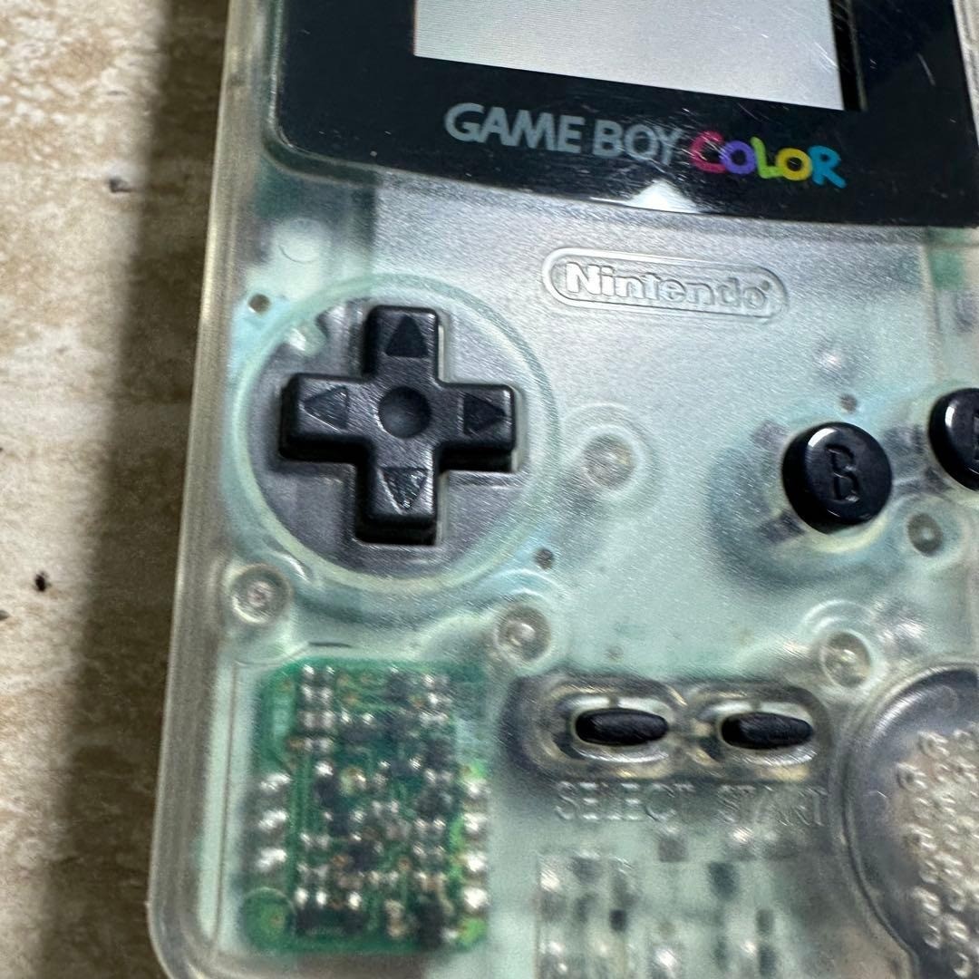 Nintendo Game Boy Color Clear Console Boxed Tested Working Near Mint 6632