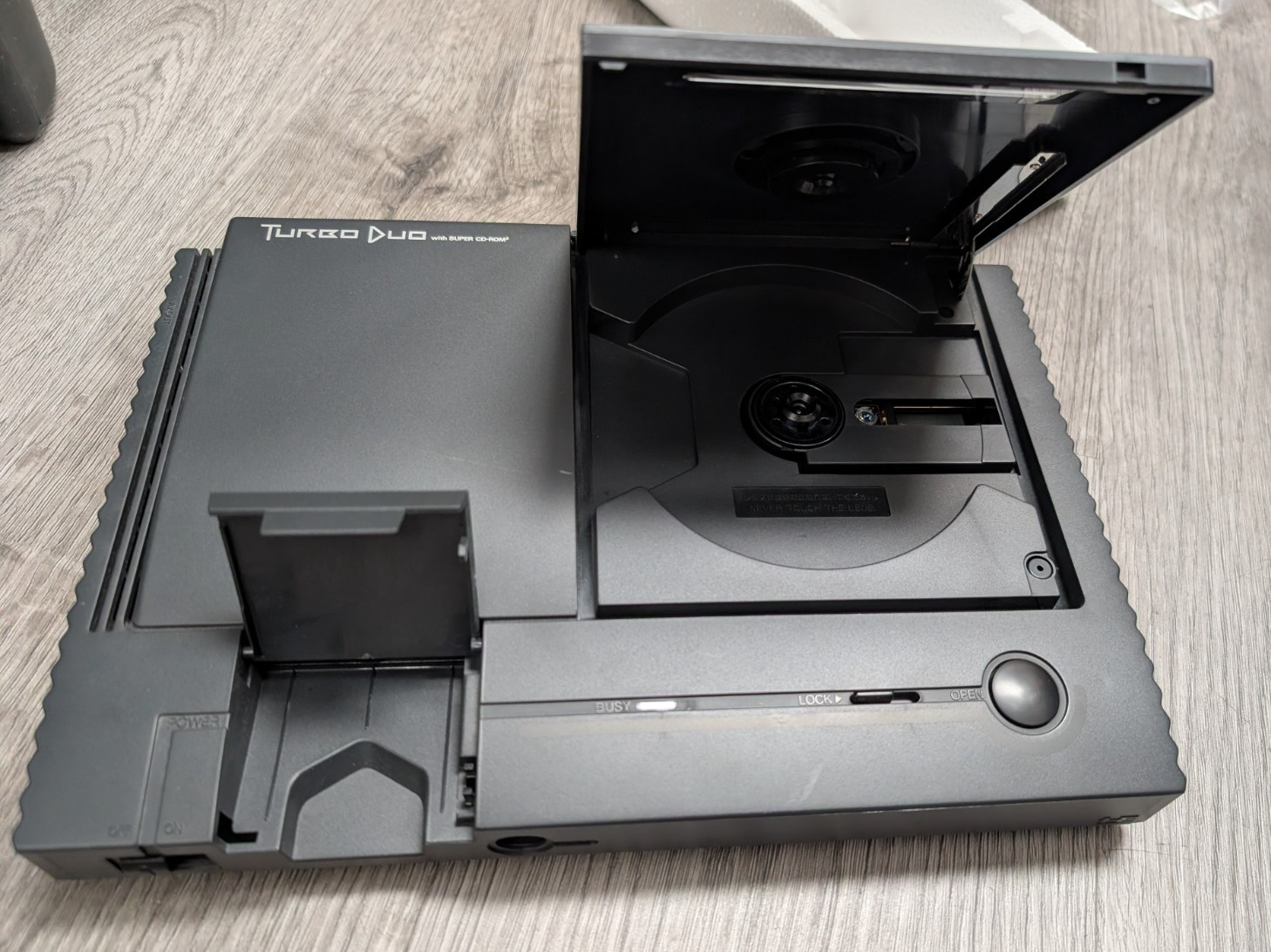 Turbografx-Cd Turbo Duo Complete in Box Authentic Nec 1992 No Manual OR Poster