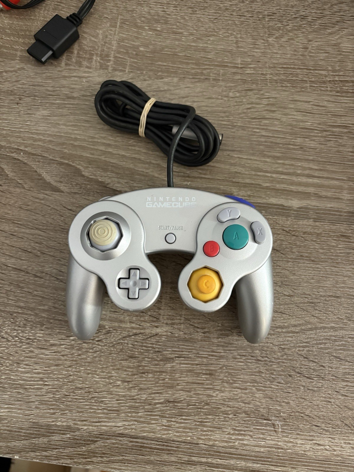 Nintendo GameCube Console System (DOL-101) Platinum w/ Game