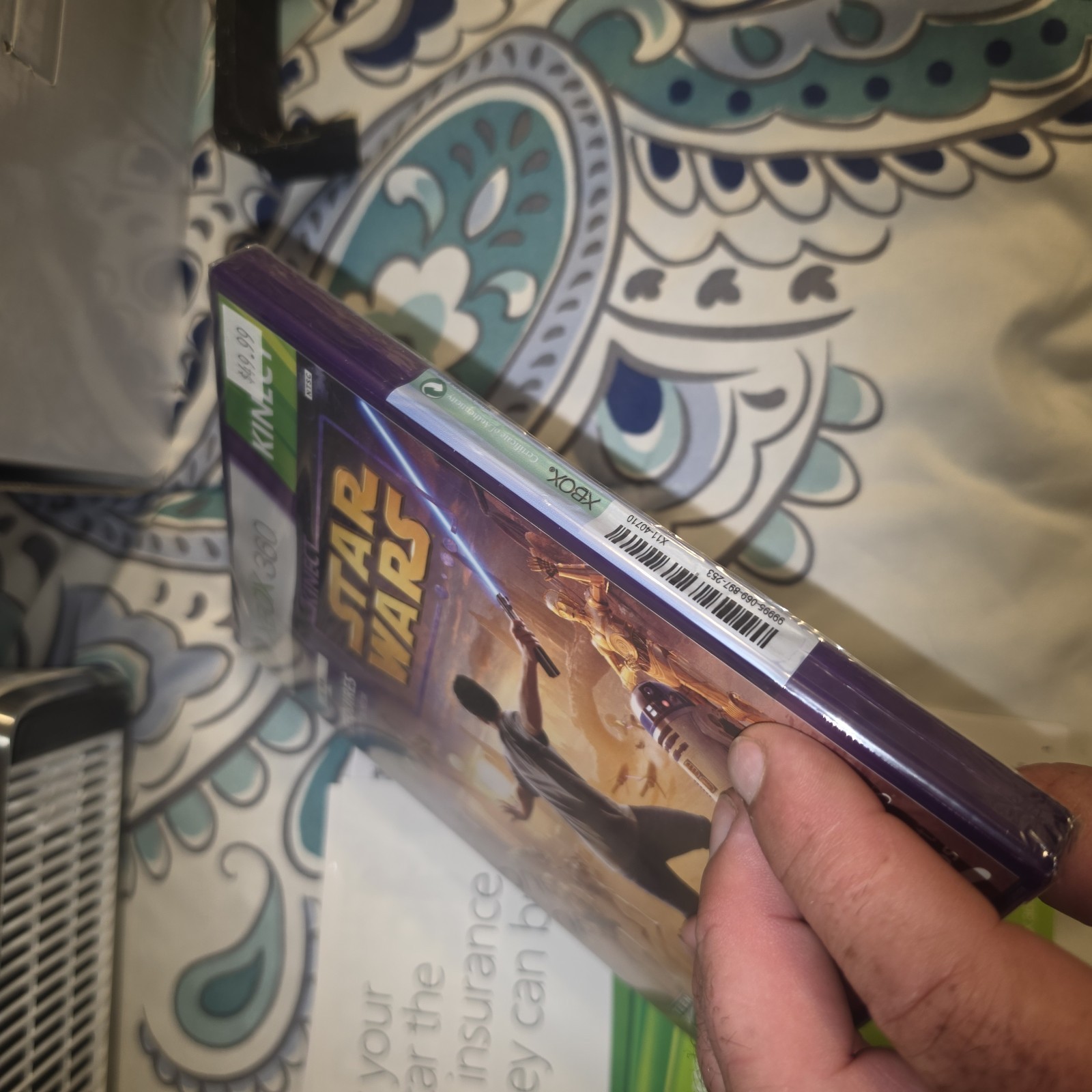 Star Wars R2-D2 Limited Edition CIB Complete Xbox 360 Matching Serial w C-3PO