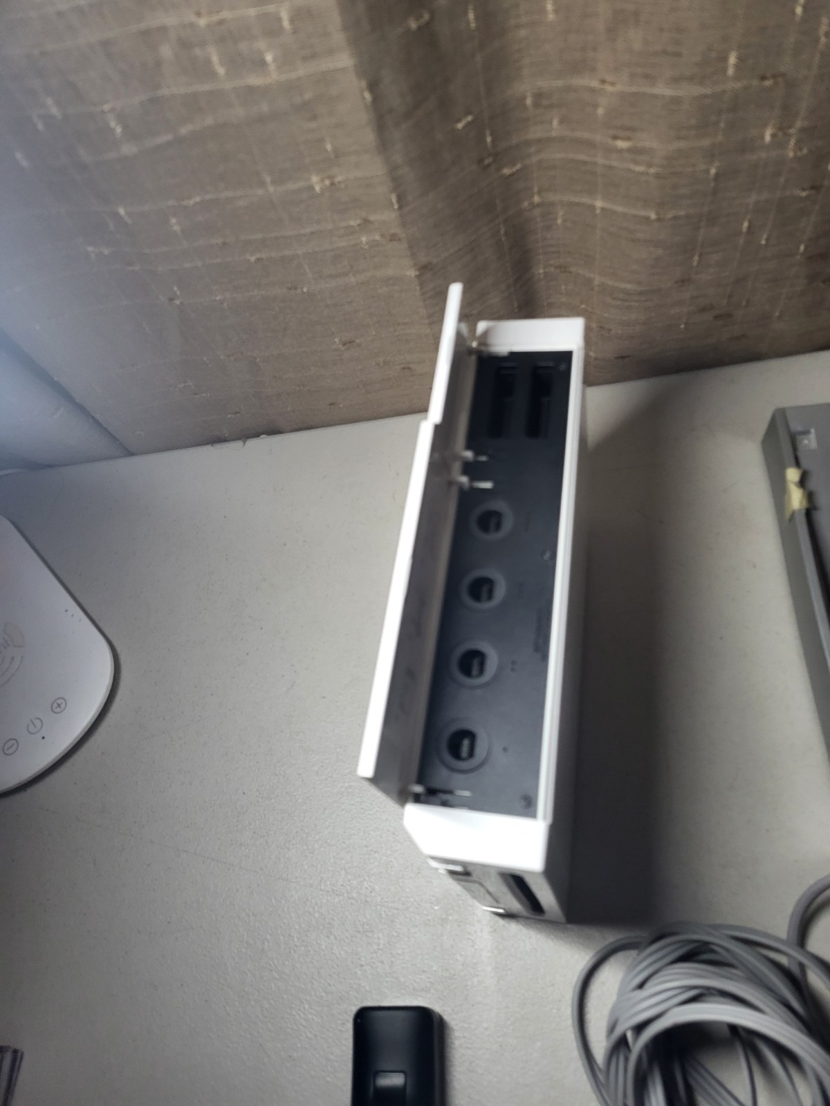 Nintendo Wii RVL-001 GameCube Compatible Console Bundle with Cables Tested Works
