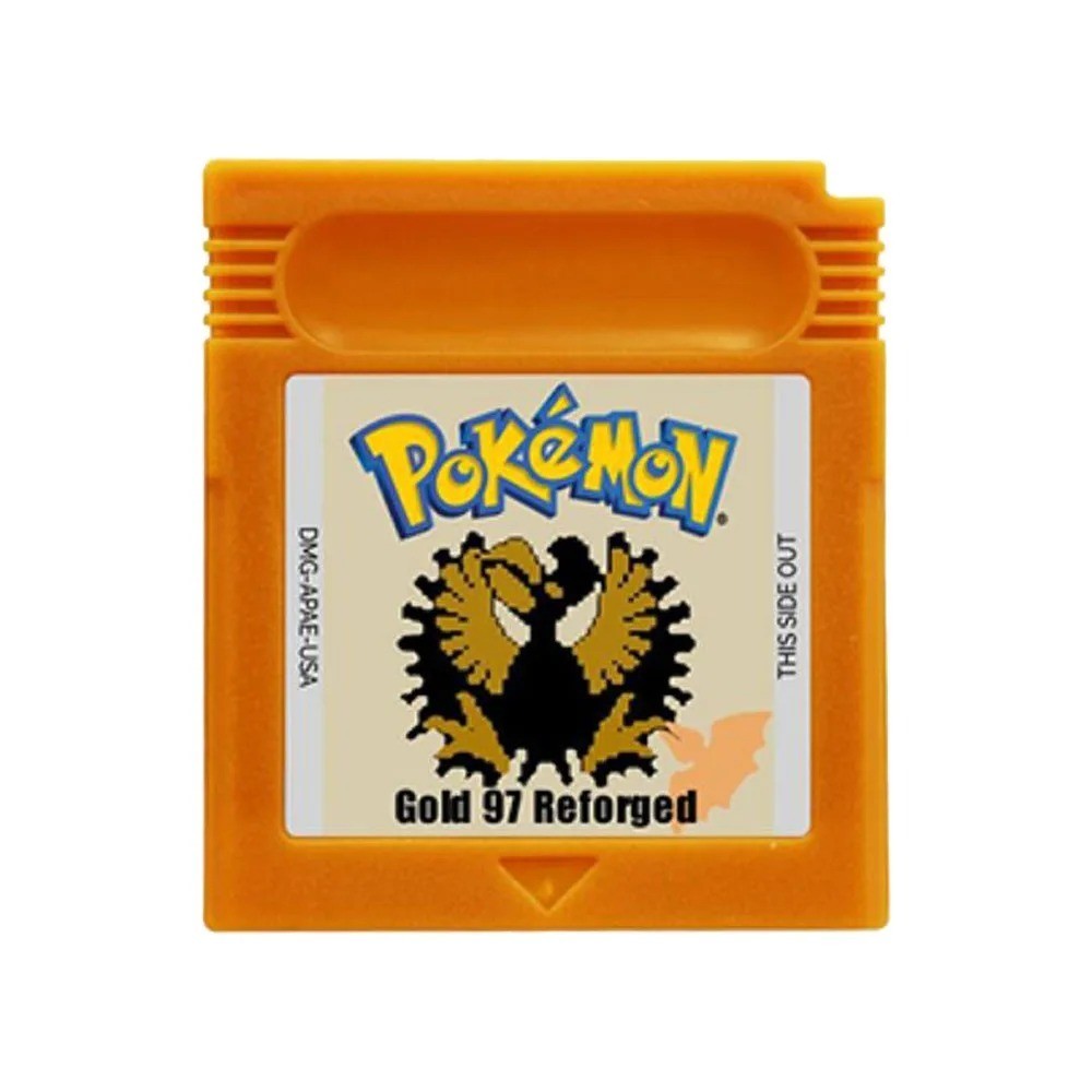 Pokemon Black White 3 Genesis GBC 16 Bit Game Cartridge for GB SP Console