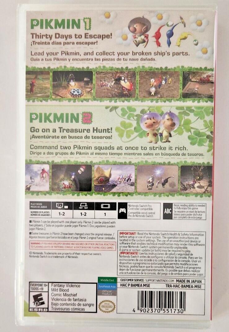 Pikmin 1+2 – Nintendo Switch Brand New Sealed