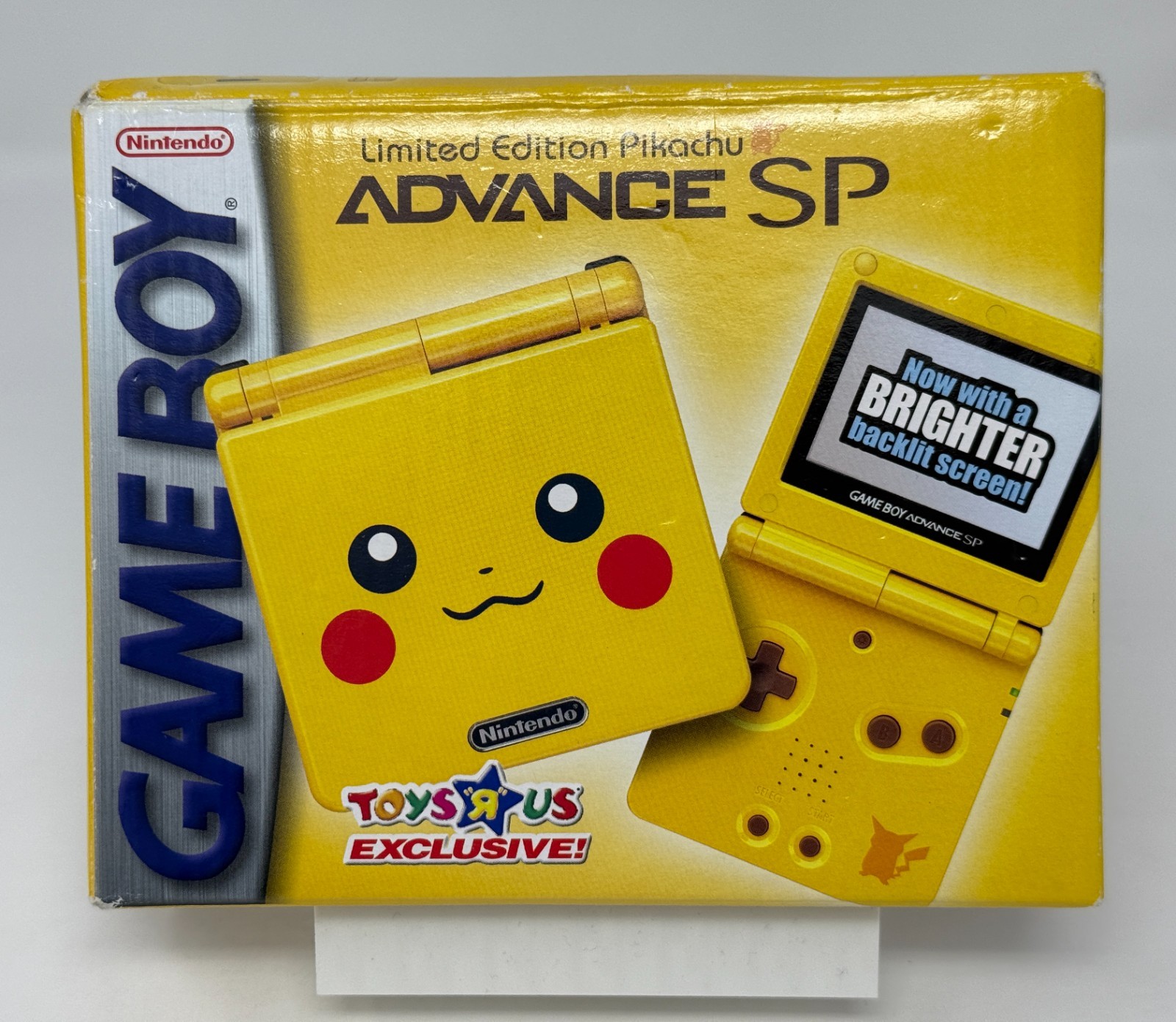 Nintendo Gameboy Advance SP Toys «R» Us Exclusive Limited Edition Pikachu IN BOX