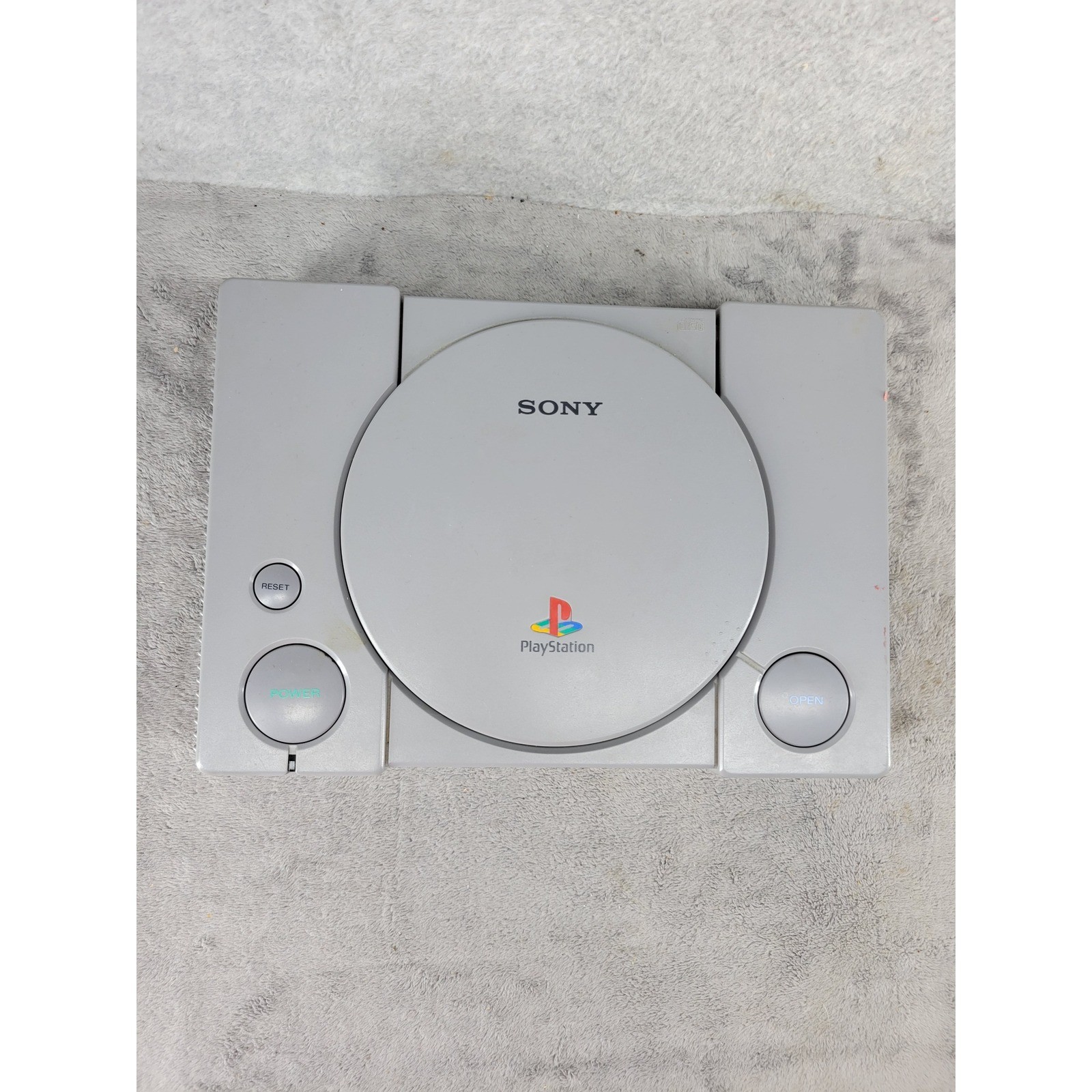 Sony PlayStation 1 PS1 Console Gray SCPH-7501 NTSC U/C Made in Japan 1998