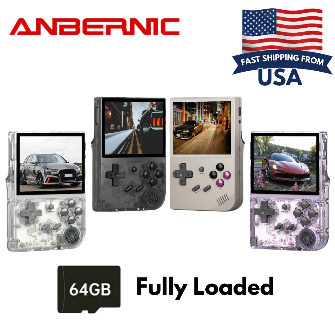 2024 New Anbernic RG35XX Retro Handheld Game Console 3.5 Inch Linux System