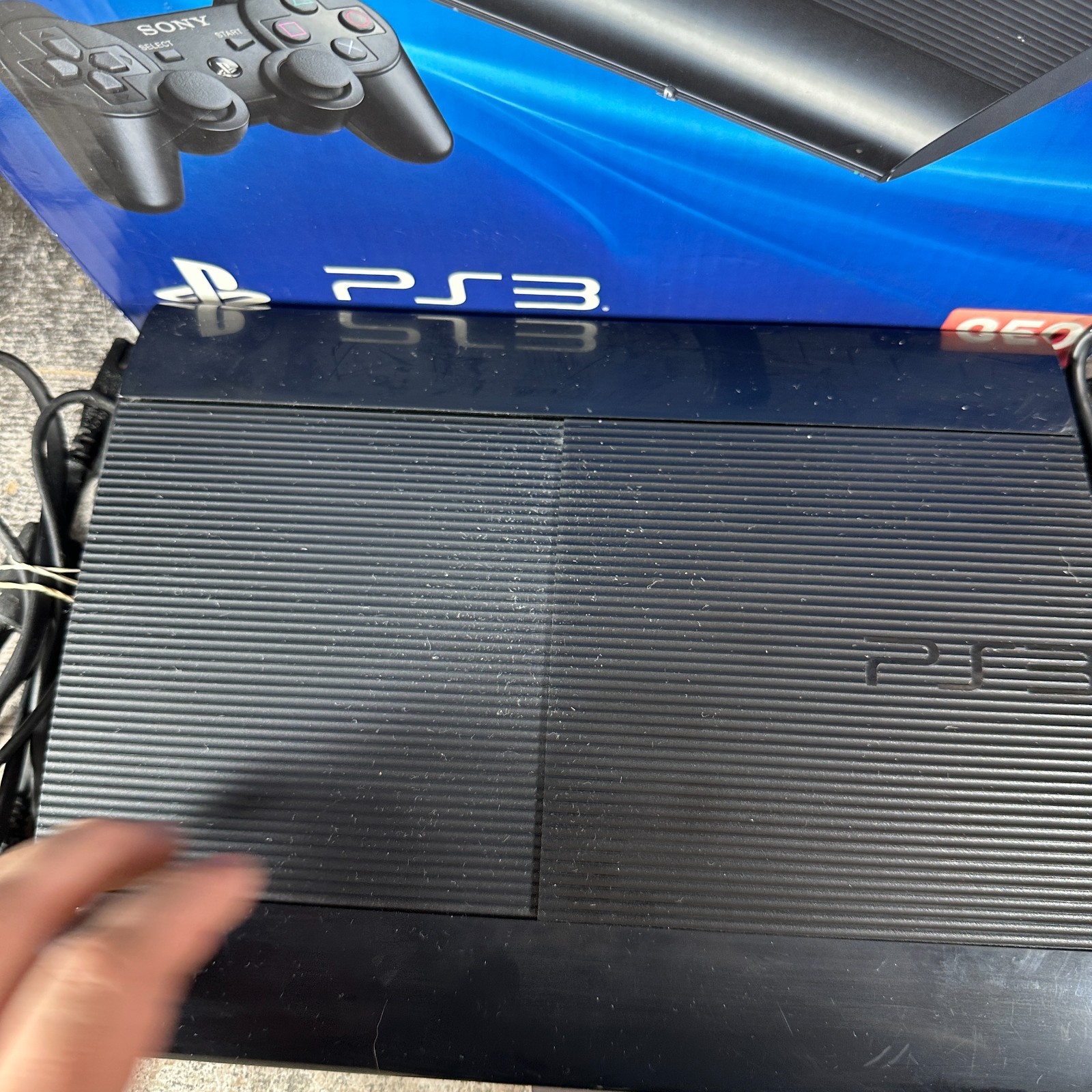Sony PlayStation 3 Super Slim CECH-4001B Gaming Console – Black