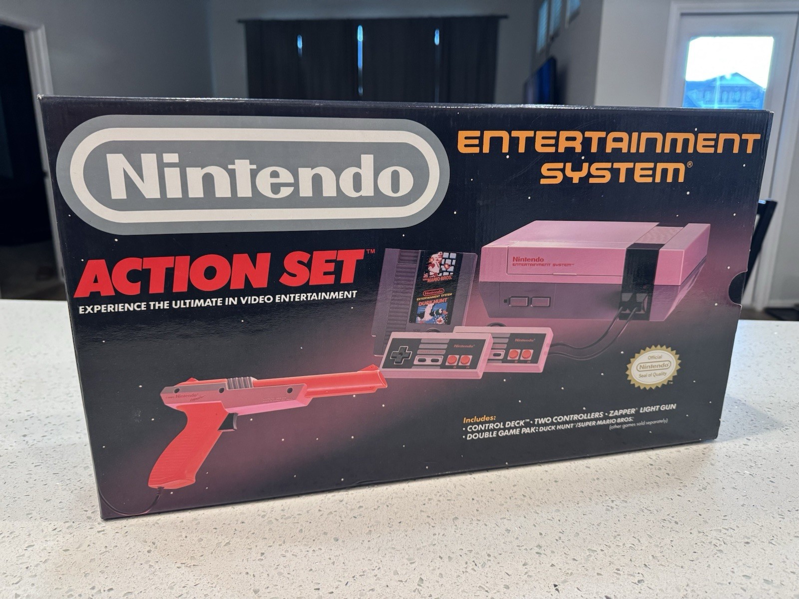 EXCELLENT CONDITION !!! Nintendo Entertainment System Action Set
