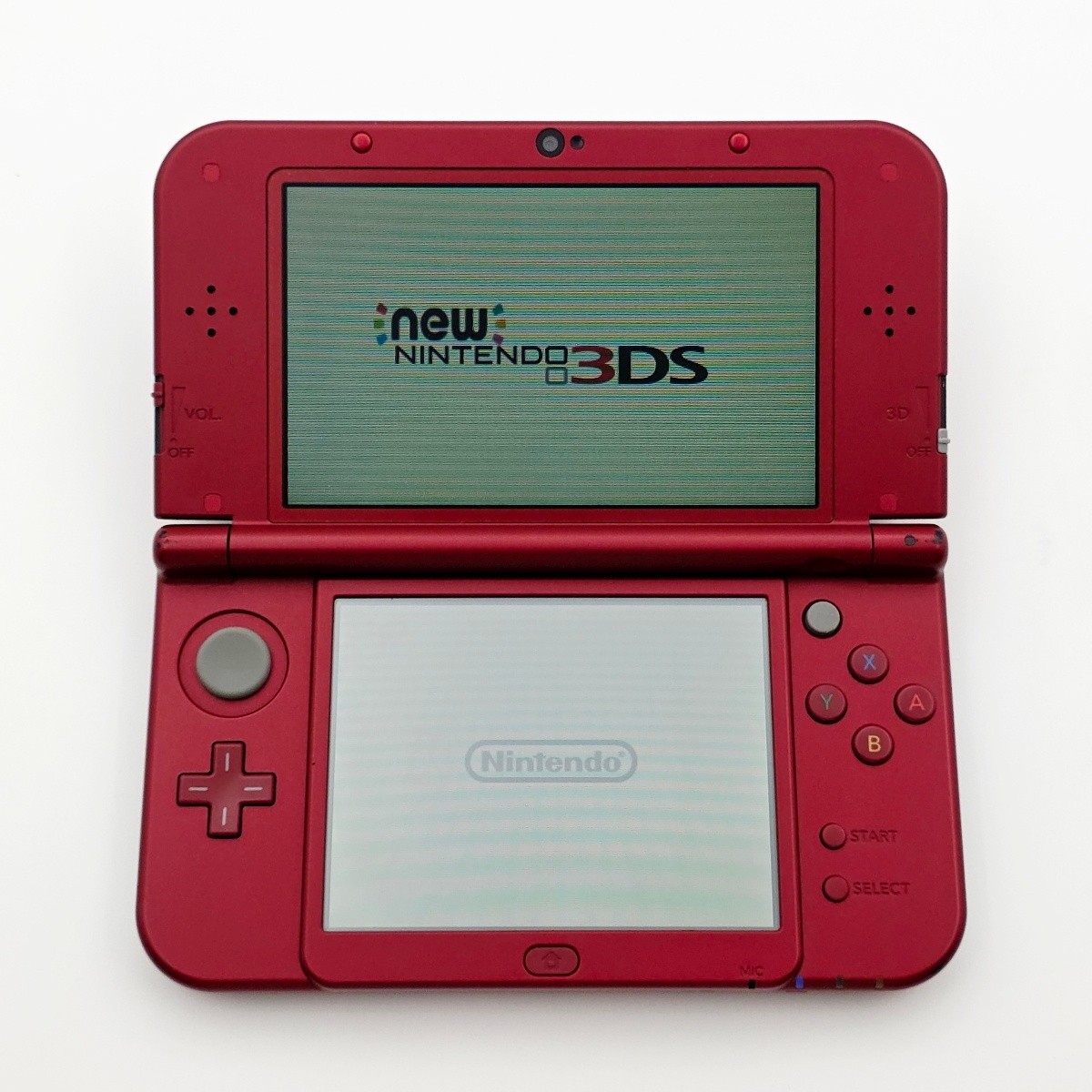 Nintendo New Nintendo 3DS XL Metallic Red CTR-001 Handheld System TOP IPS