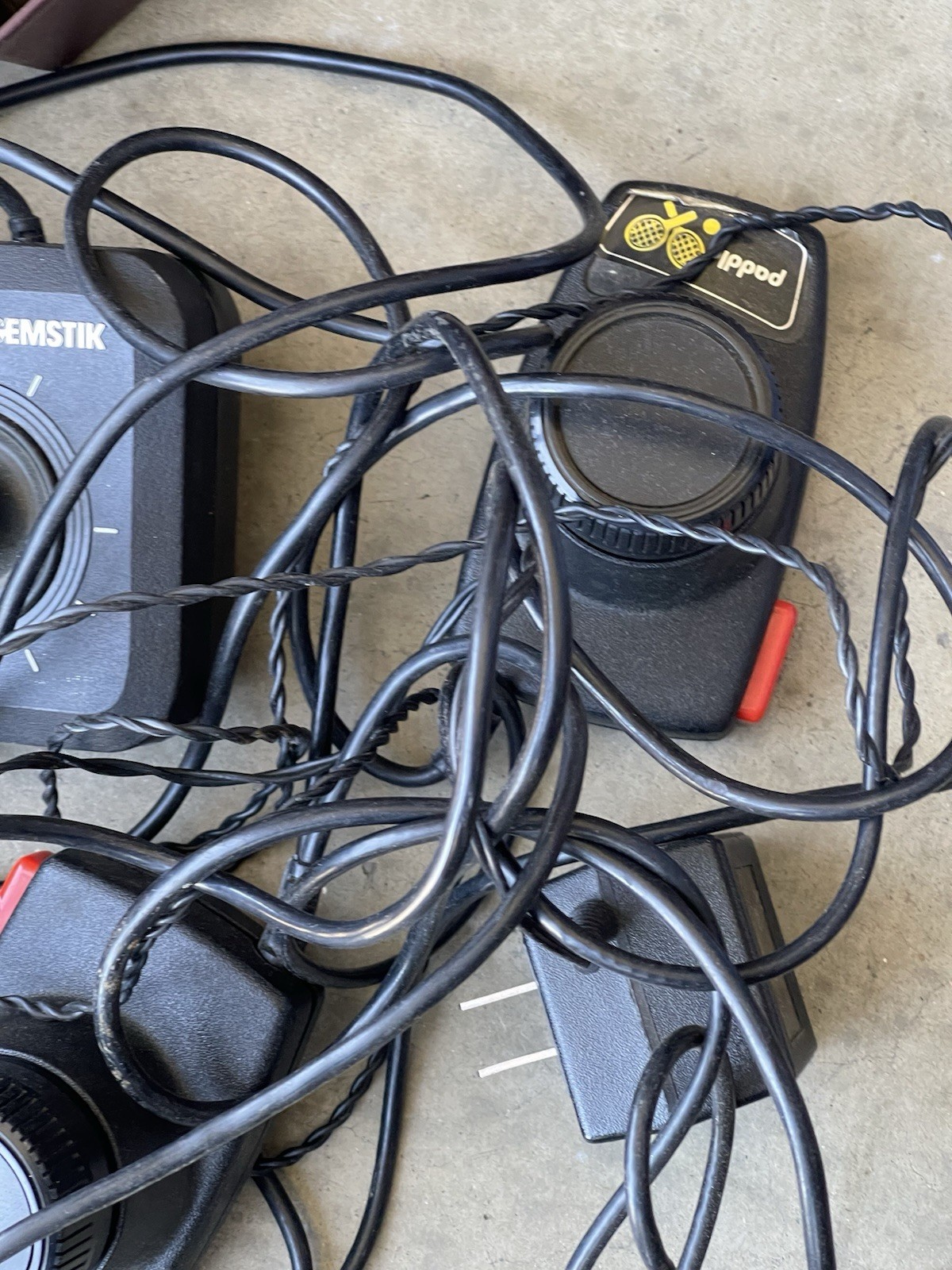 Atari 2600 Console With Games And Controllers
