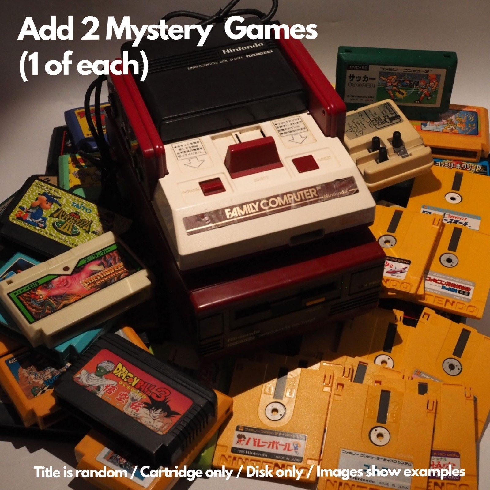 Nintendo Famicom / Disk System Console system – Choose Your Bundle Tested NTSC-J