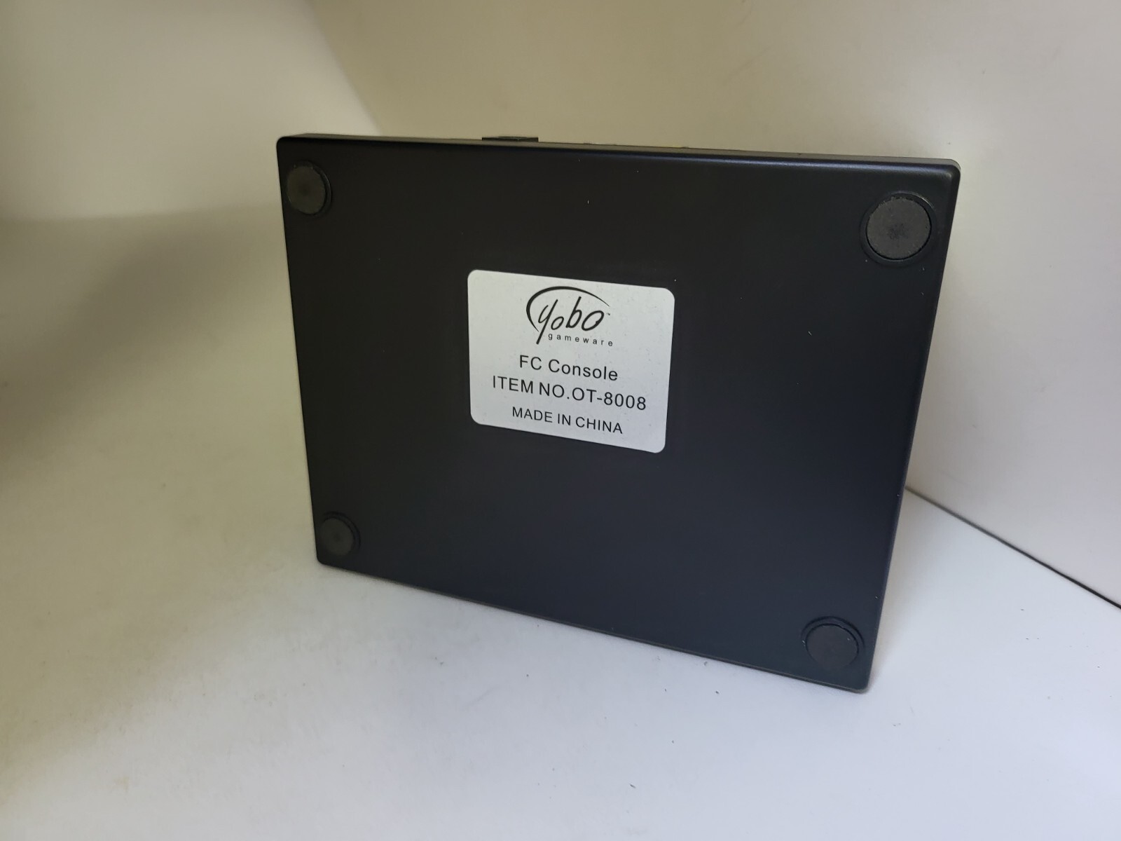 NEW REPLACEMENT BLACK YOBO FC NES CONSOLE (SYSTEM ONLY INCLUDED) #R31