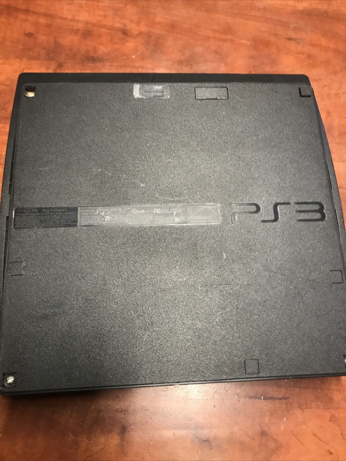 Used Sony PlayStation 3 Slim 320GB Black Console CECH-3001B Cable HDMI Tested