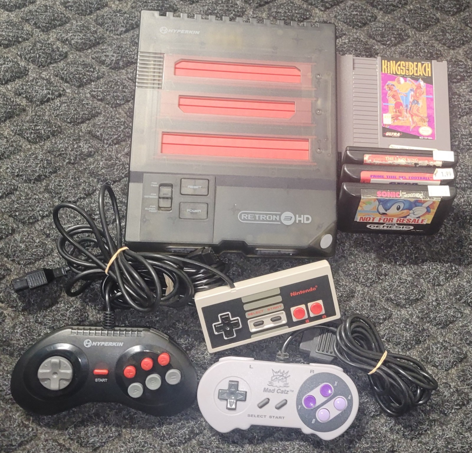 Hyperkin RetroN 3 HD 3 in 1 Console for NES, SNES, Super Famicom, Genesis HDMI