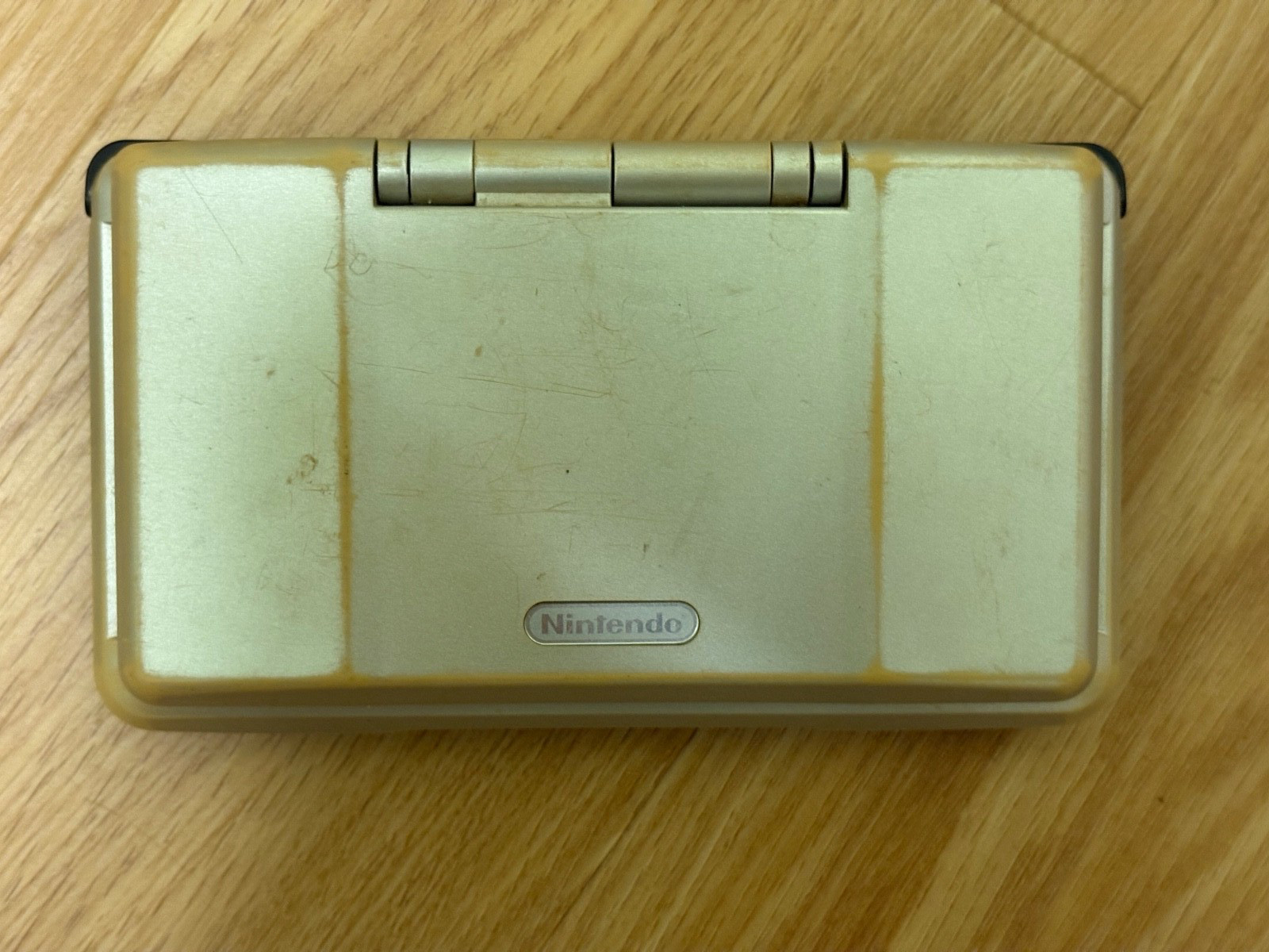 Nintendo DS Silver Handheld System – Good Condition! – TESTED AND WORKING (6A)