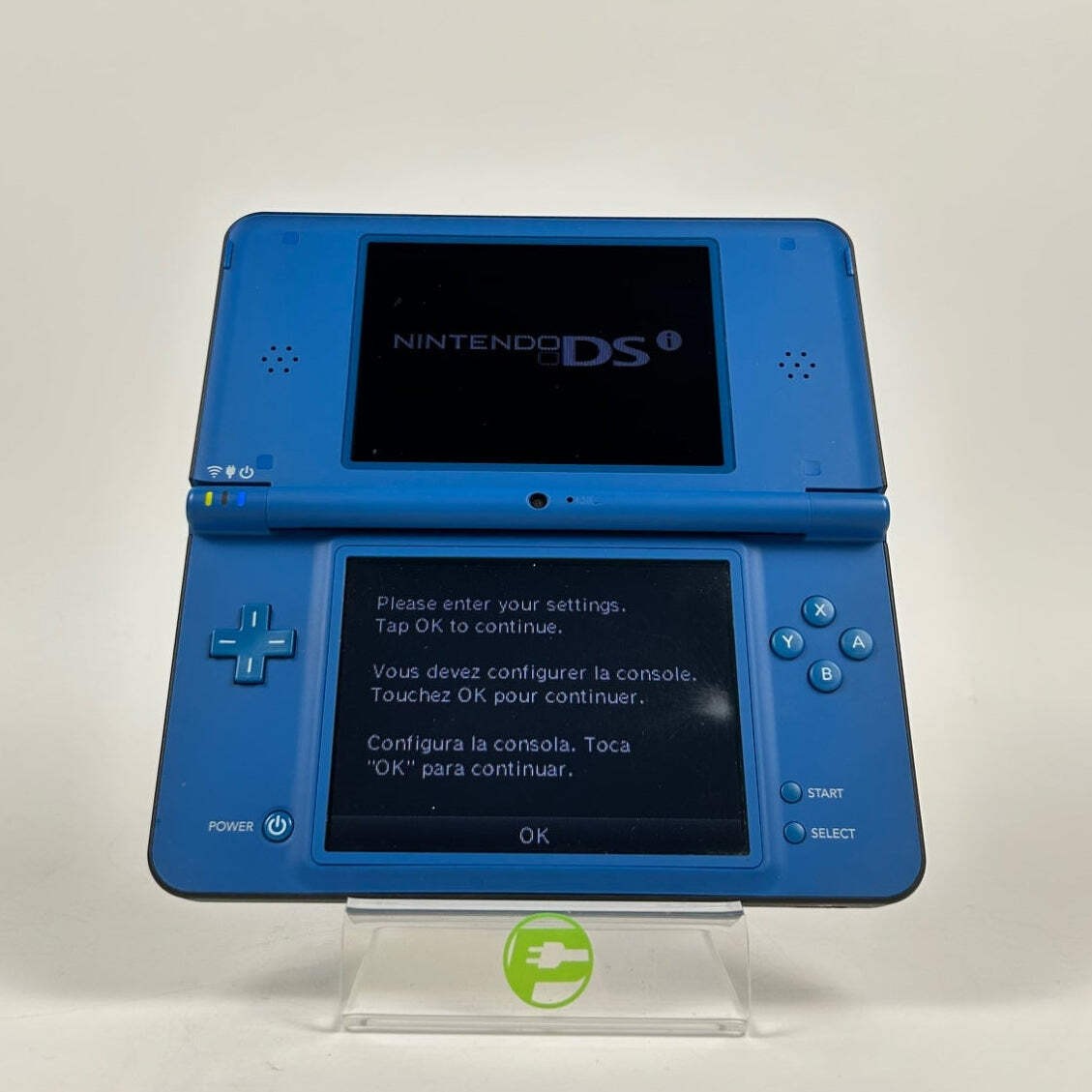 Nintendo DSi DSi XL Handheld Game Console Only UTL-001 Blue