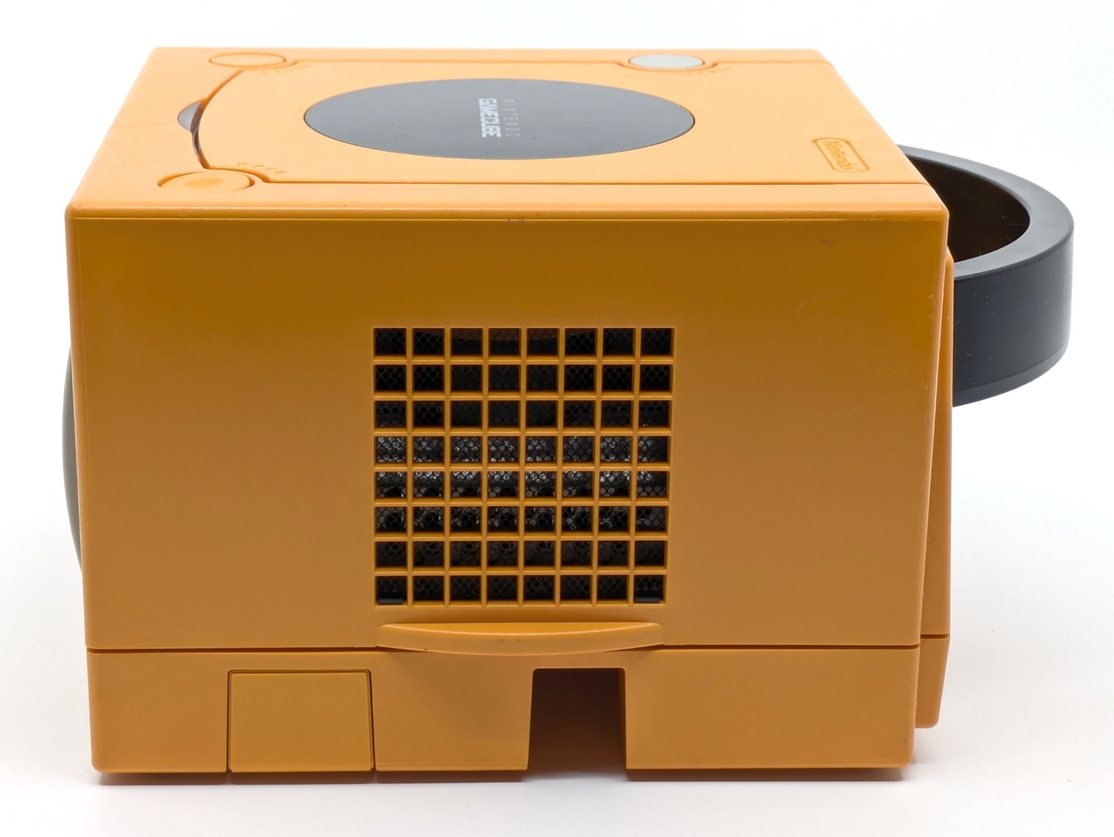 Nintendo GameCube Orange DOL-001 Console Complete Set Tested NTSC-U/C