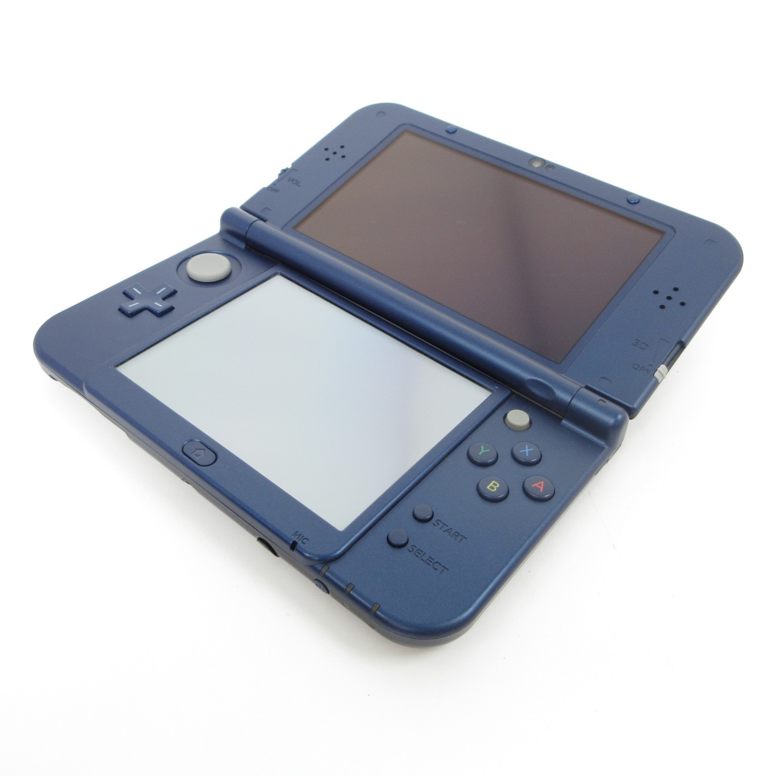 【Very Good】Top IPS Nintendo New 3DS LL XL Metallic Blue Console Japan Ver. #Arr0