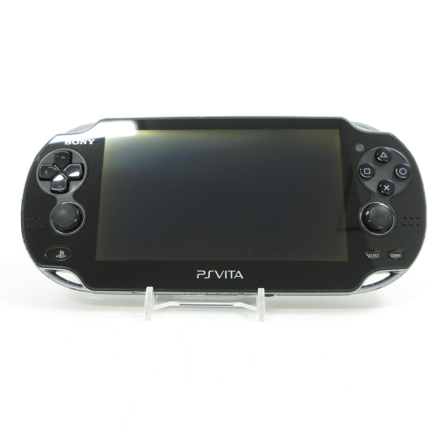 【Excellent】Sony PS Vita PCH-1000 Crystal Black Wi-Fi Model Console #DEN0524/01