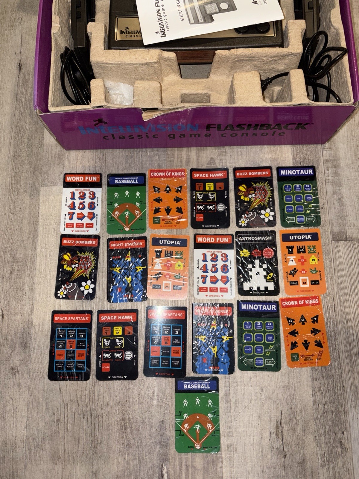 INTELLIVISION Flashback Classic Game Console With 60 Built-in Games Collectors