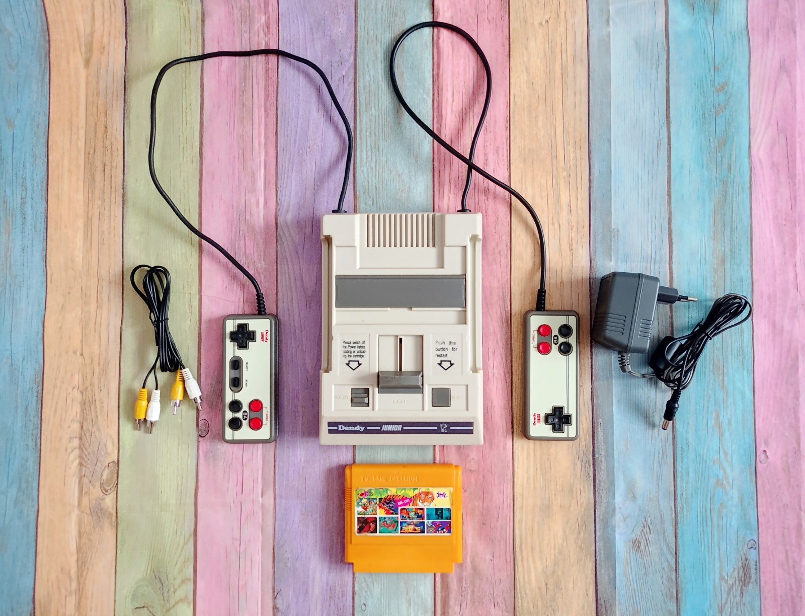 dendy junior steepler 8bit console