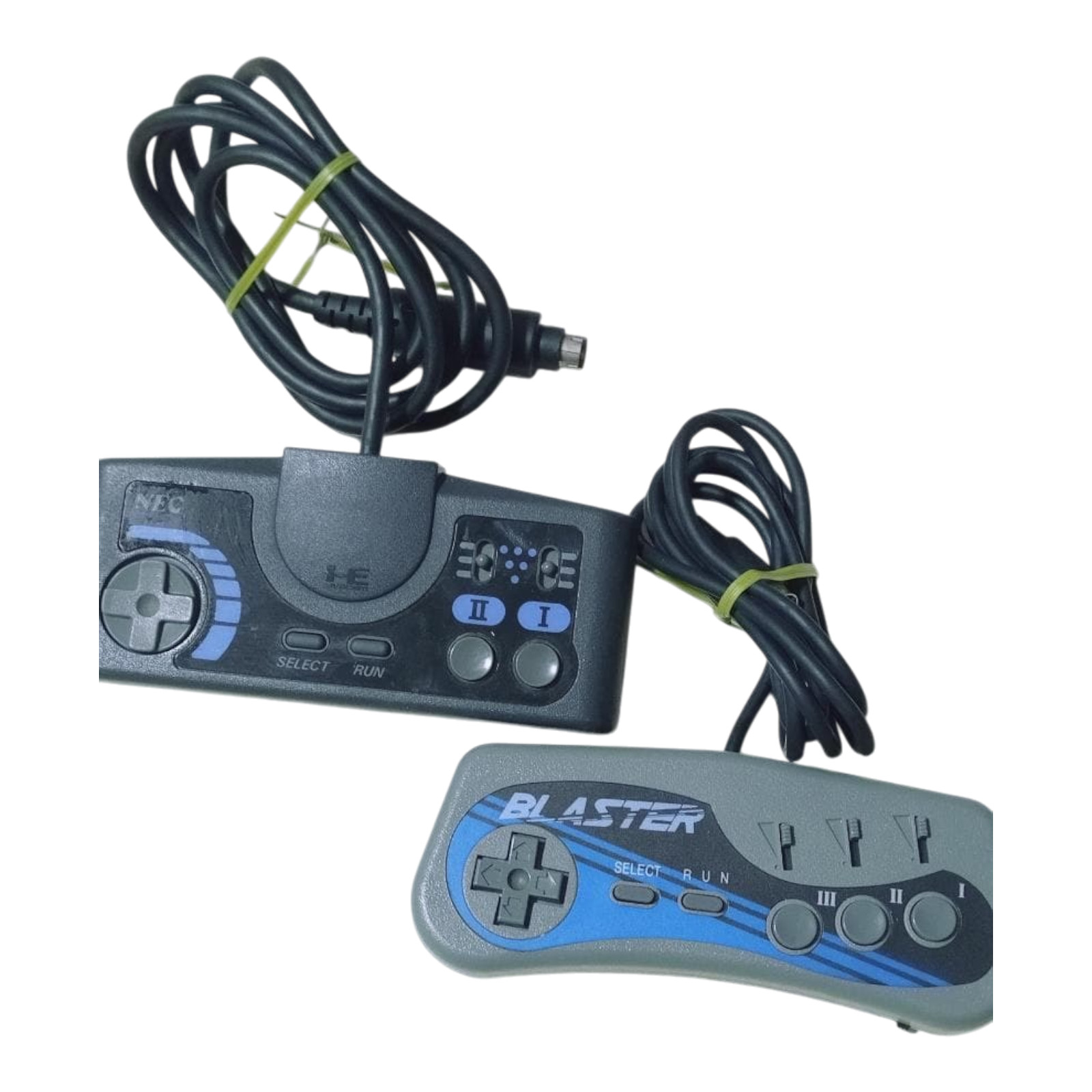 NEC PC Engine Duo PI-TG8 Console Tested HuCARD OK Multitap Controllers Japan