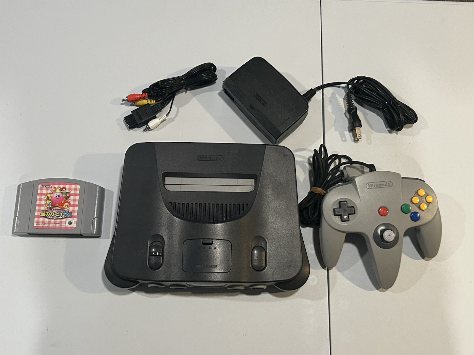 Nintendo 64 N64 Console NTSC REGION FREE w/ OEM Controller + Game – Tested