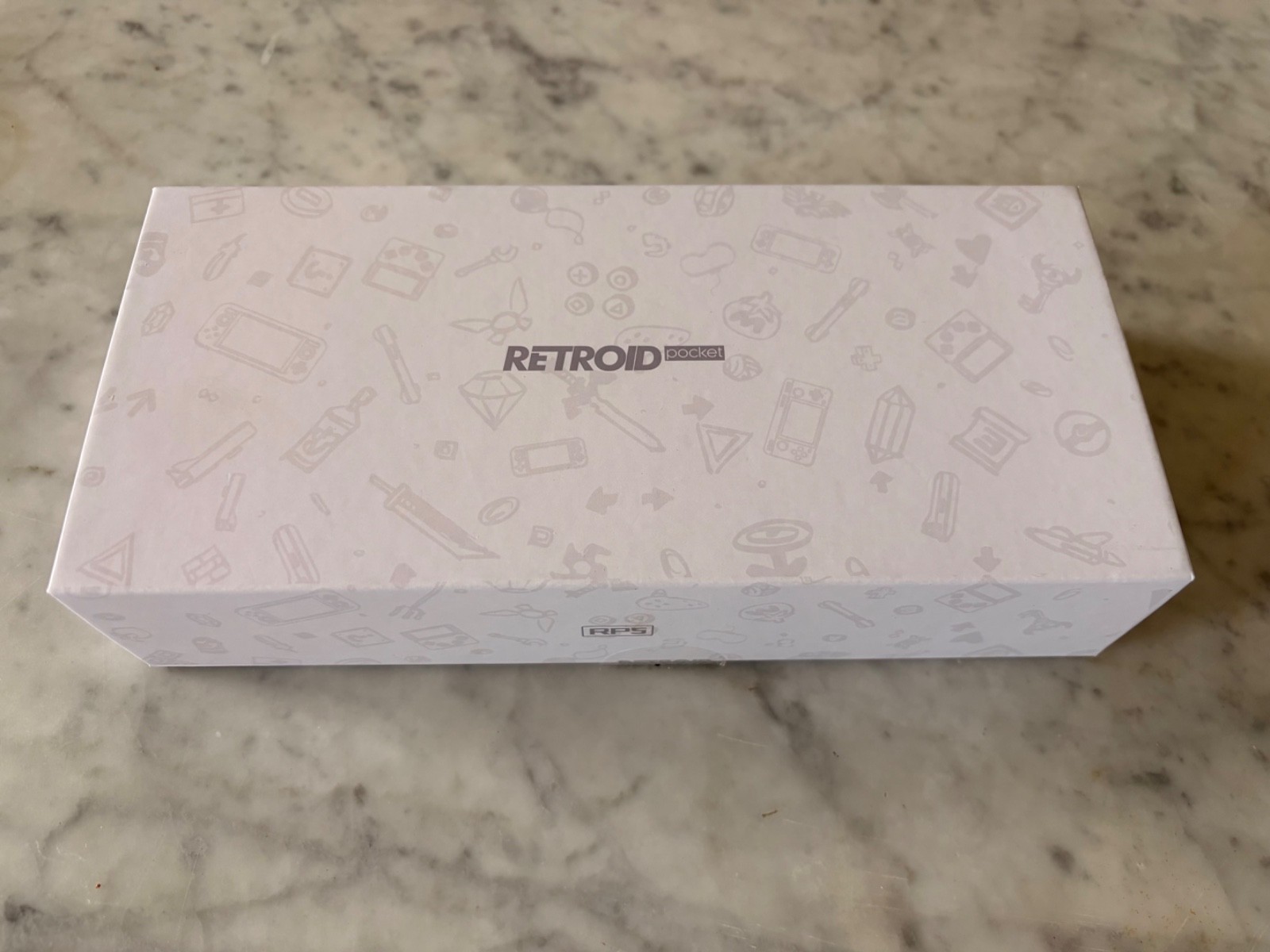 Retroid Pocket 5 Black Android Handheld Gaming Console, 128GB, 8GB RAM, Blue