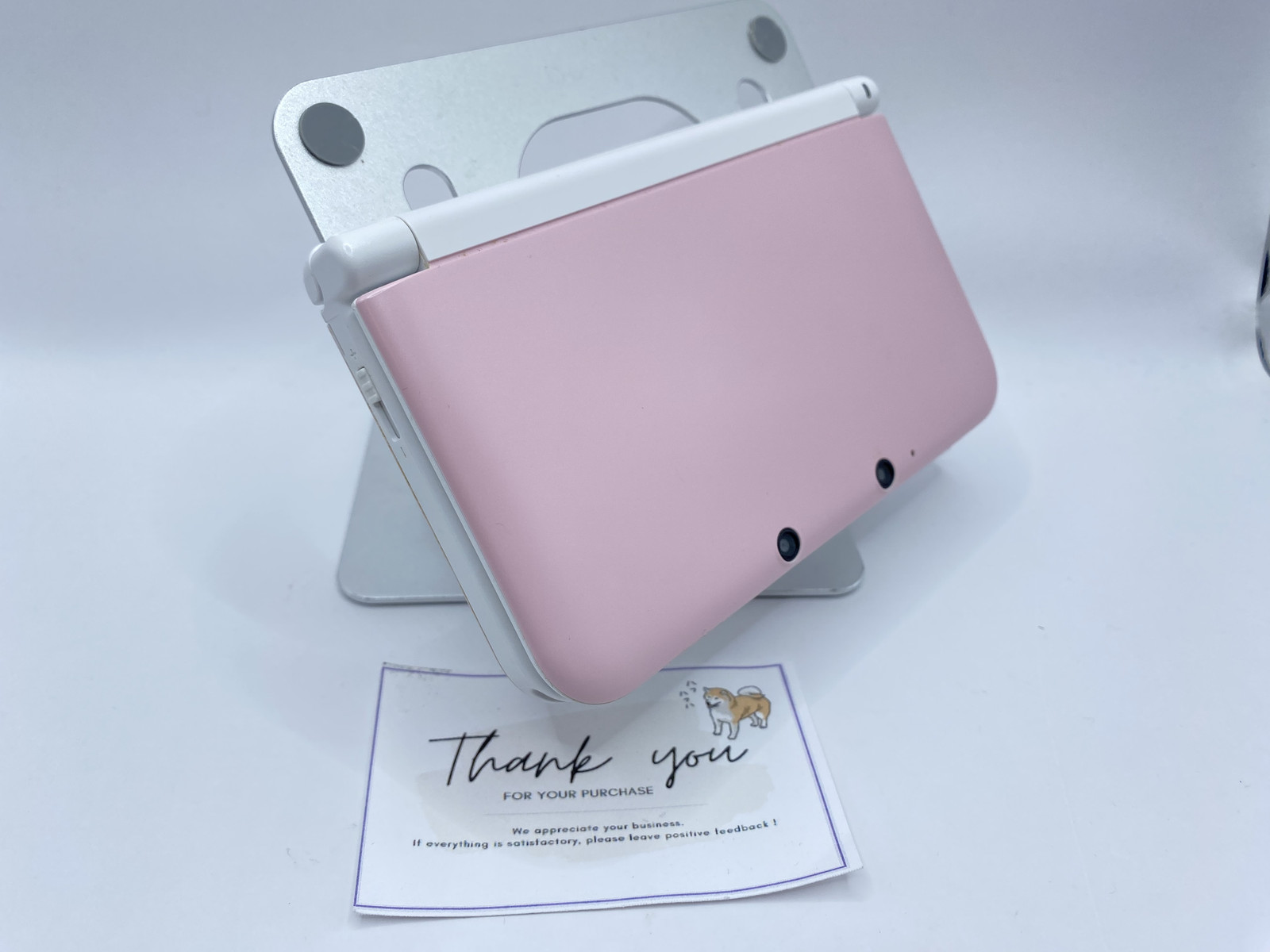 Scratched Nintendo 3DS XL LL Pink White SPR-001 Console Japanese ver 1day ship