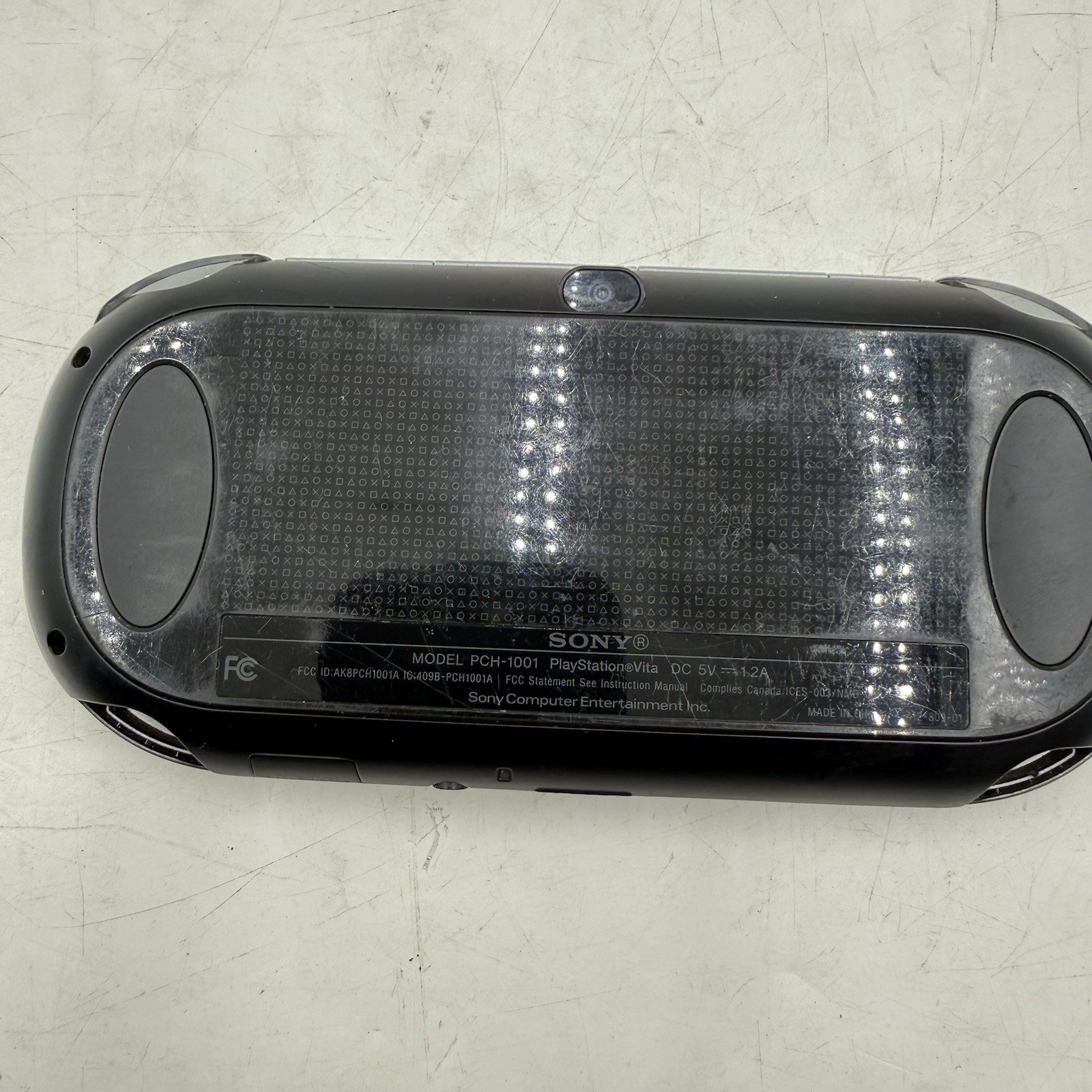 Sony PlayStation PS Vita PCH-1001 Black Handheld Console. With 2 Game Downloaded