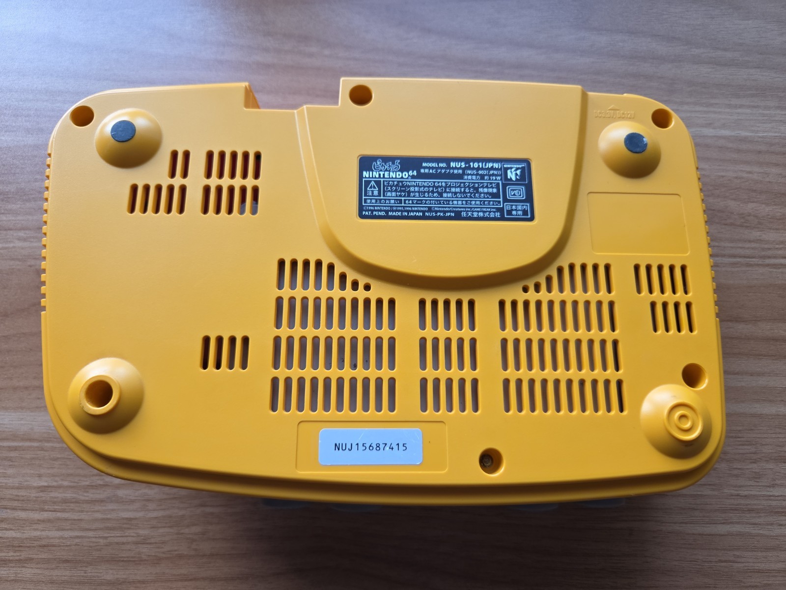 Nintendo 64 Pokemon Pikachu OEM Pokémon Console *REGION FREE*