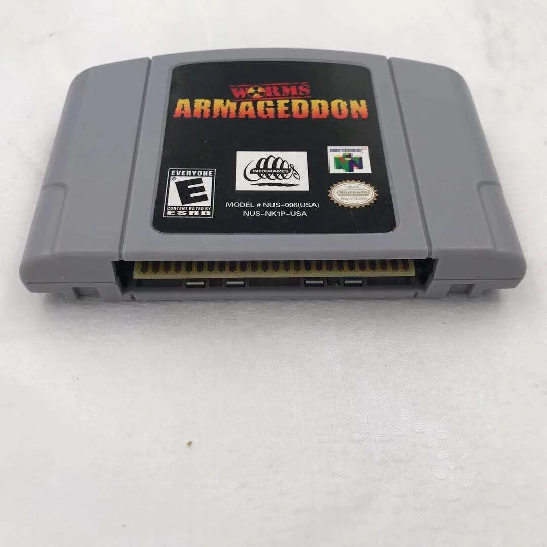 N64 game accessory Worms-Armageddon