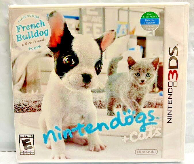 Nintendogs + Cats: French Bulldog & New Friends 3DS New Game Special (2011)