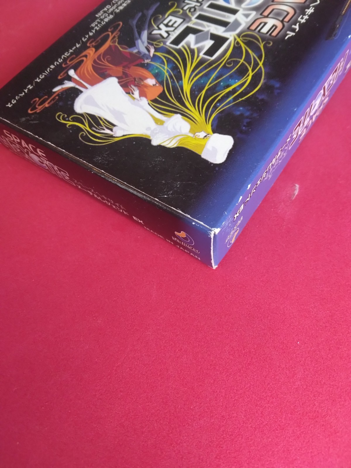 【Unused】Space Hexcite Maetel Legend EX GBA Game Boy Advance Box Wear