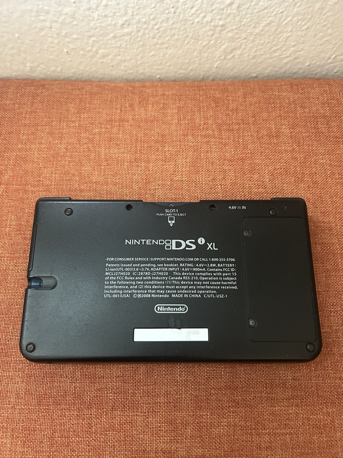 Nintendo DSI XL Midnight Blue Tested Works No Battery/Stylus/Charger
