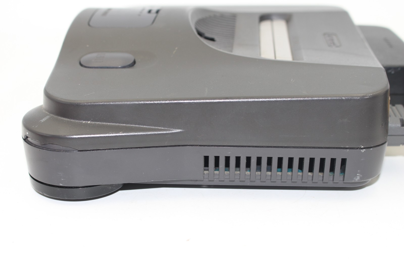 Nintendo 64 Gray Console NUS-001(USA) NTSC-U w/ Controller & Cables Works, Crack